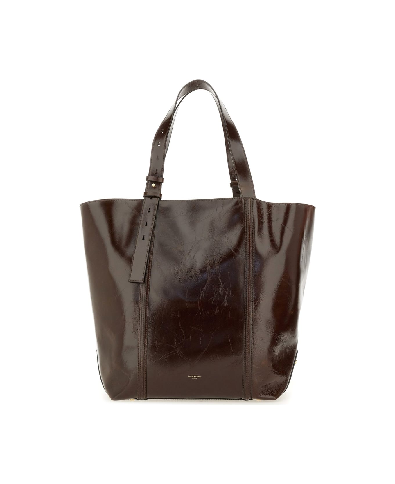 Golden Goose Tote Bag - DARK BROWN