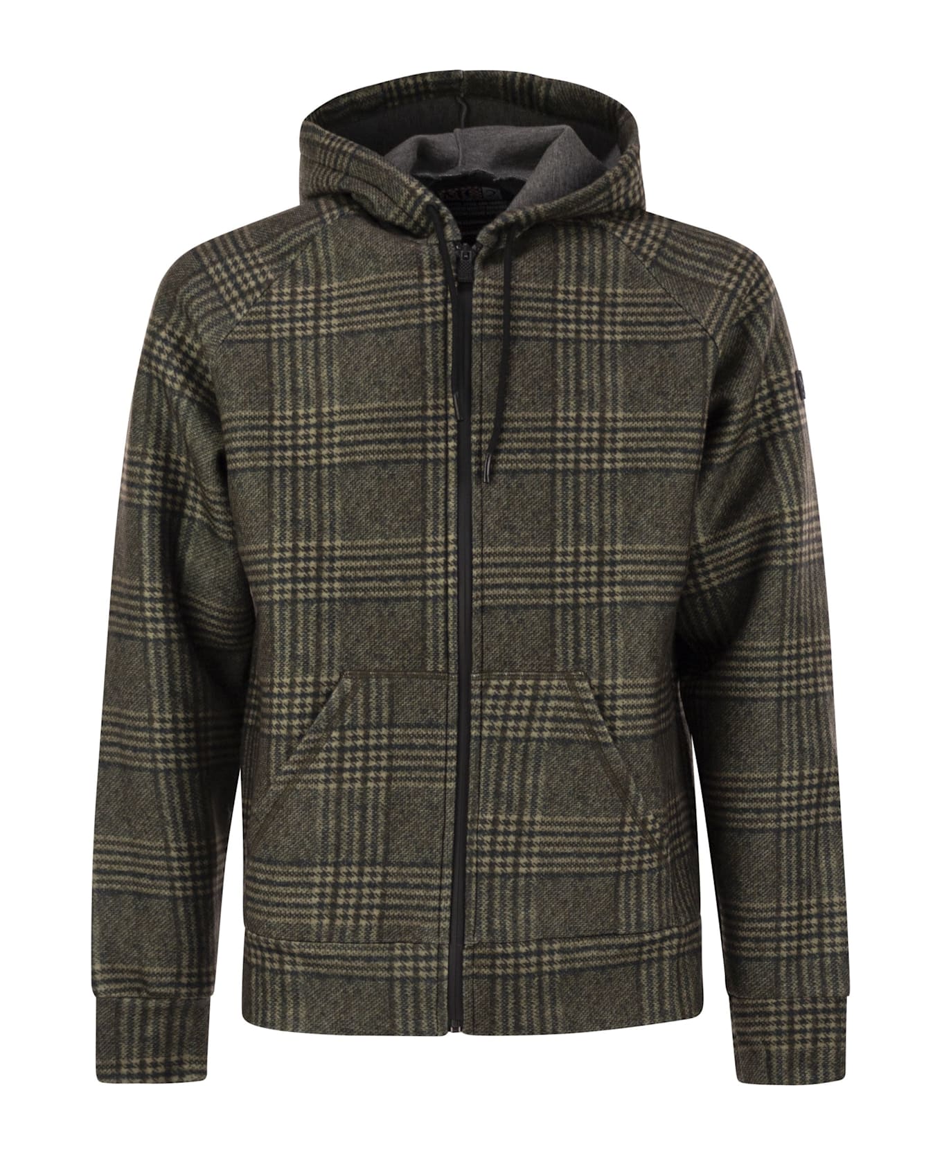 MC2 Saint Barth Carrel - Sweatshirt In Technical Fabric - Olive Green