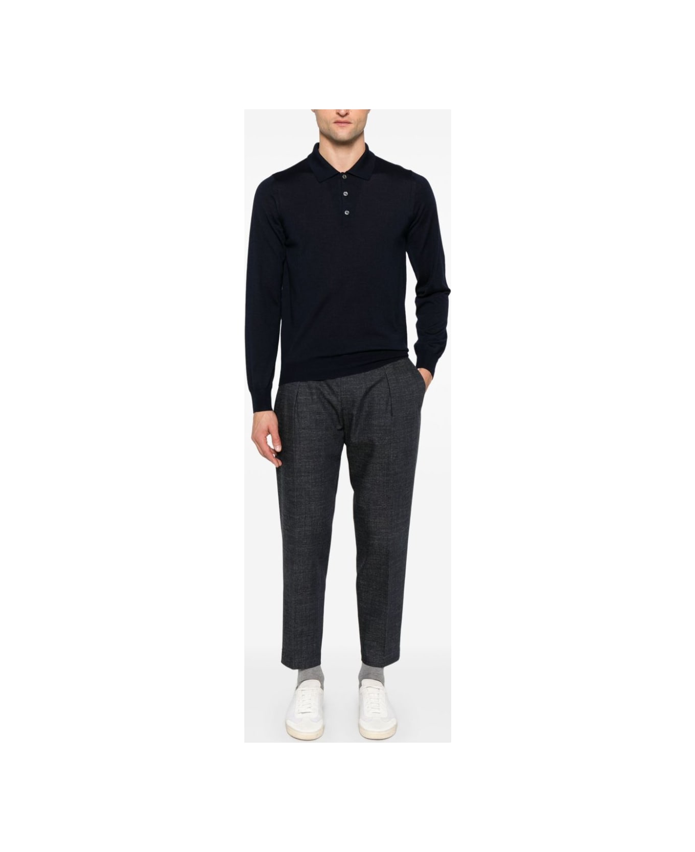 Brioni Essential Sweater - Blue