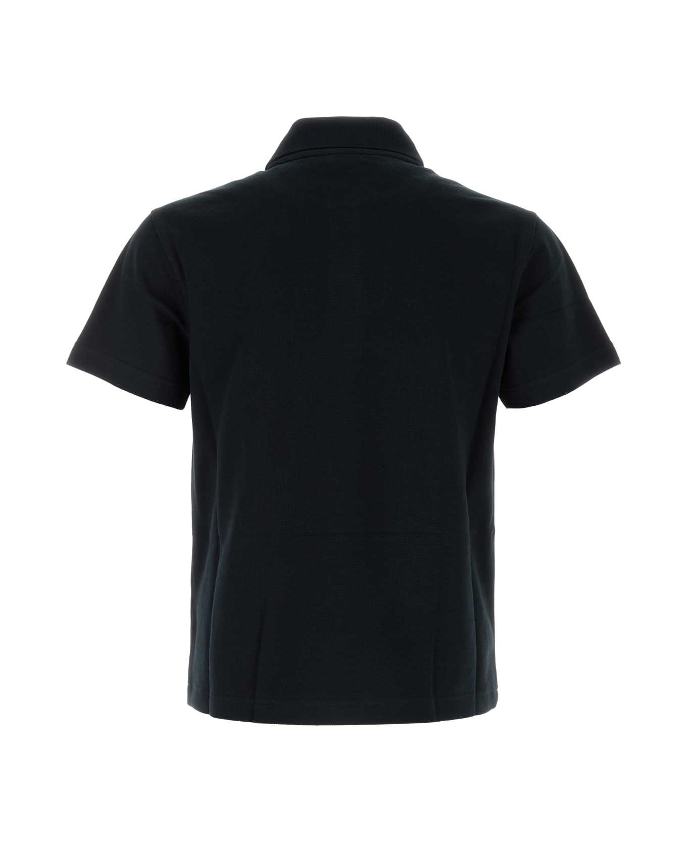 Burberry Midnight Blue Piquet Polo Shirt - COAL