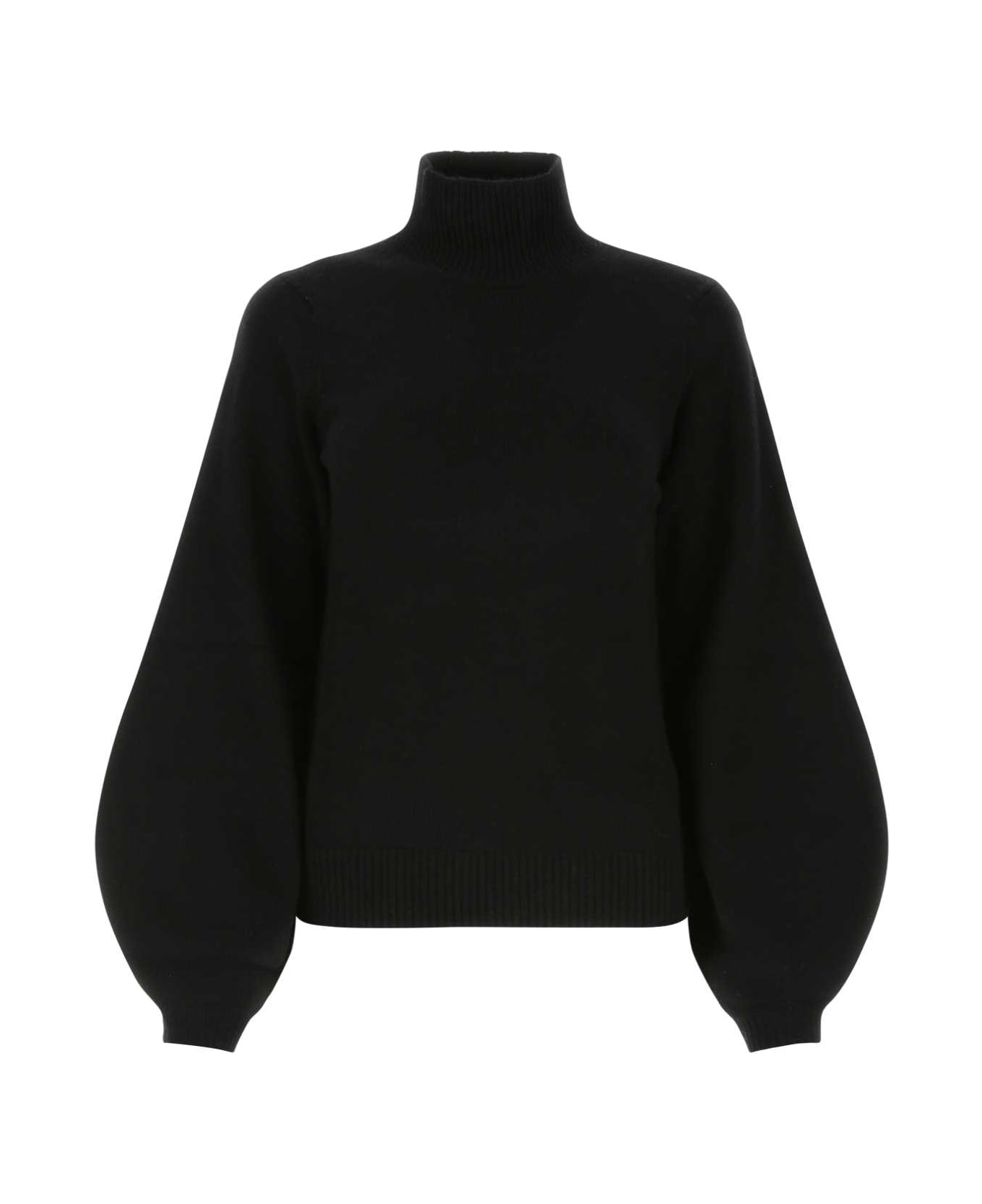 Chloé Black Cashmere Sweater - 001 ニットウェア