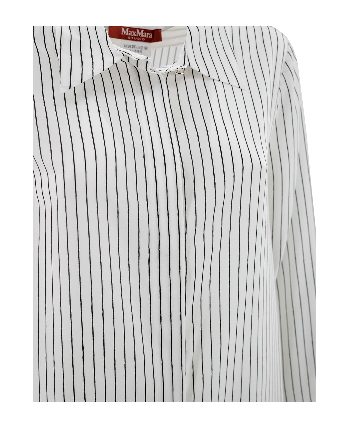 Max Mara Studio Printed Silk Lama Shirt | italist