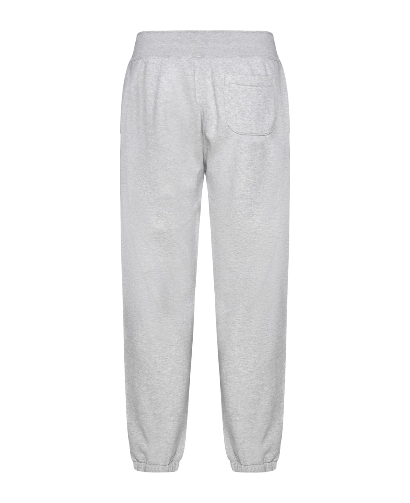 Polo Ralph Lauren Grey Cotton Blend Sporty Pants - Grey ボトムス