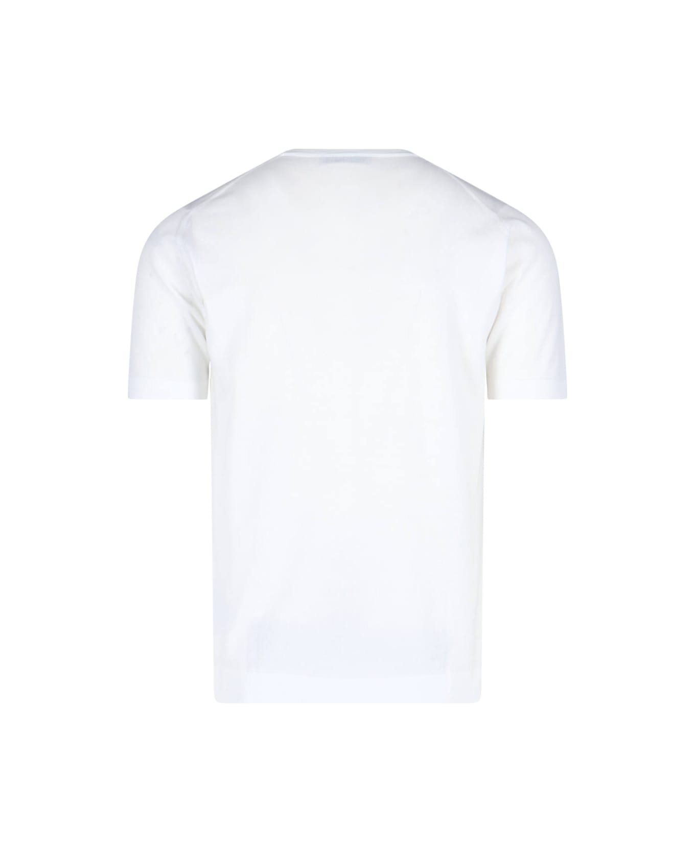 John Smedley 
lorca
 T-shirt - White
