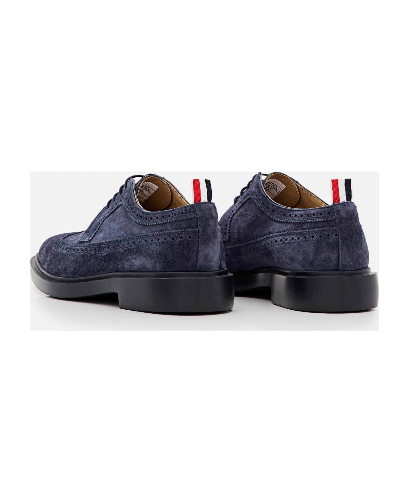 Thom Browne Leather Classic Longwing - Blue