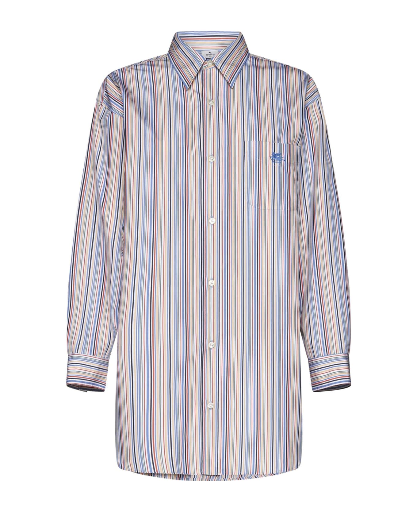 Etro Striped Button-up Shirt - Rigato