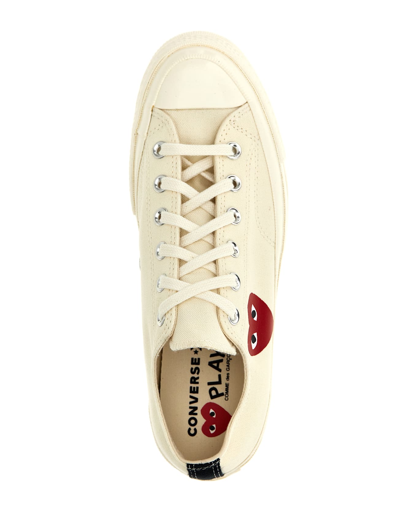 Comme des Garçons Sneakers Play X Converse - Beige