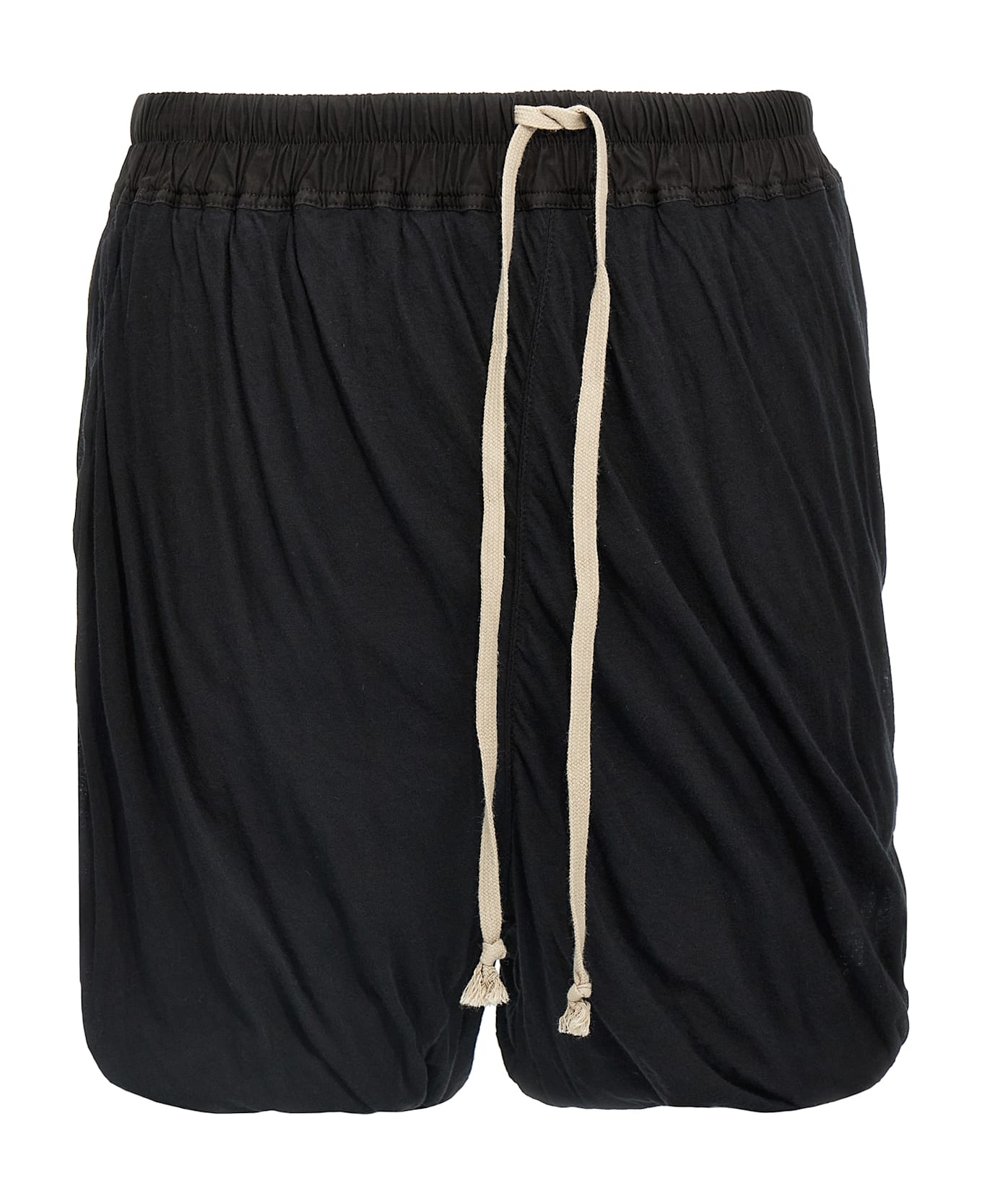 Rick Owens 
dbl Long Boxers
 Bermuda Shorts - Black  