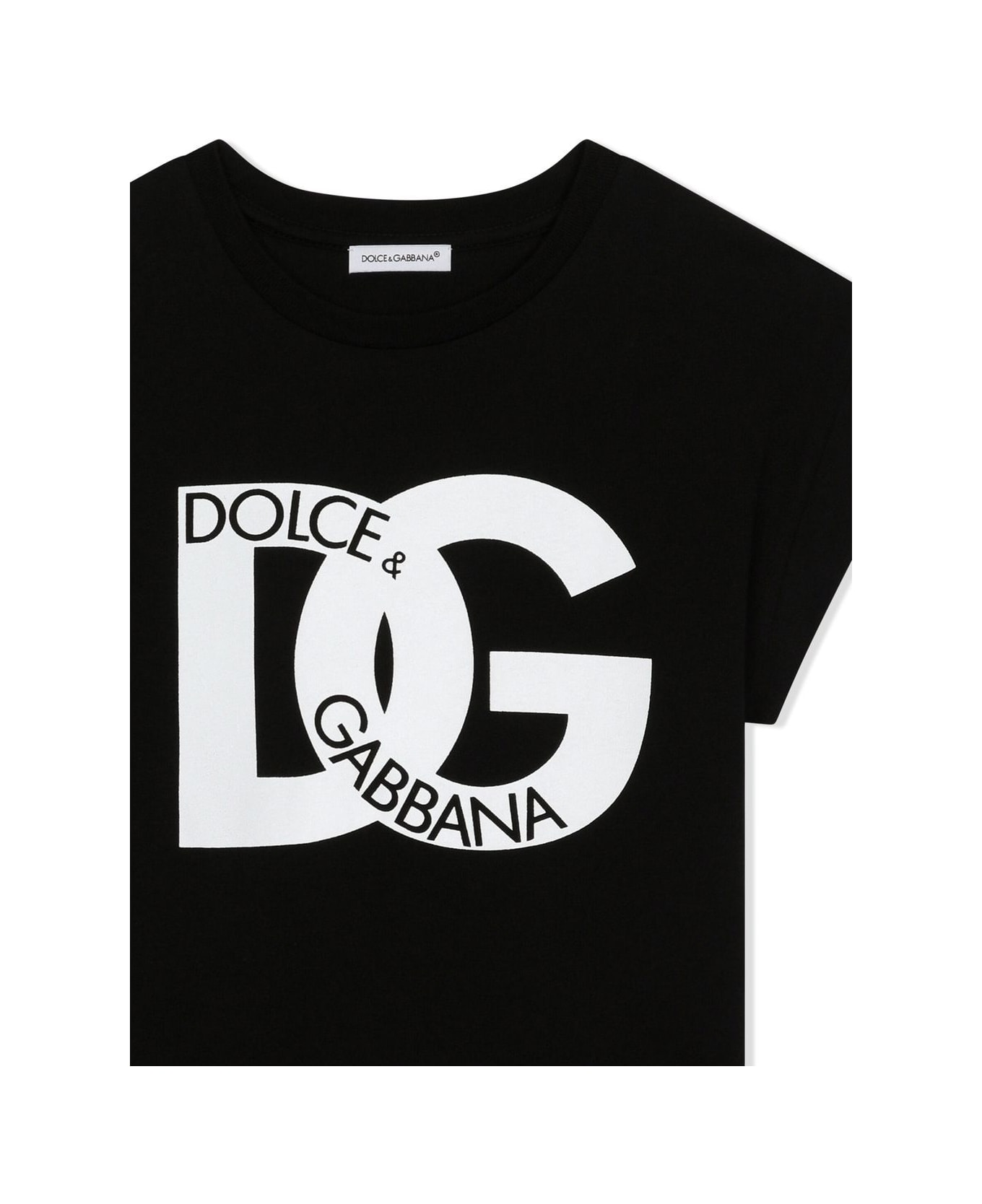 Dolce & Gabbana T-shirt Con Stampa - Black