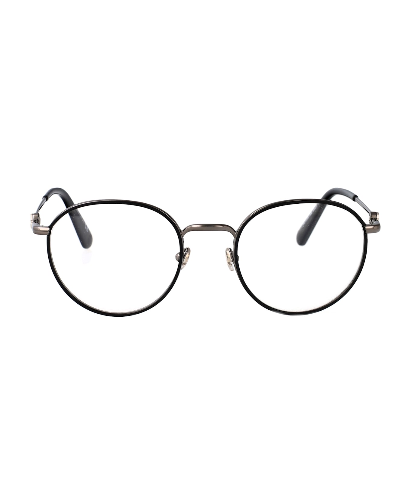 Moncler Eyewear Ml5135 Glasses - 008 Nero Lucido