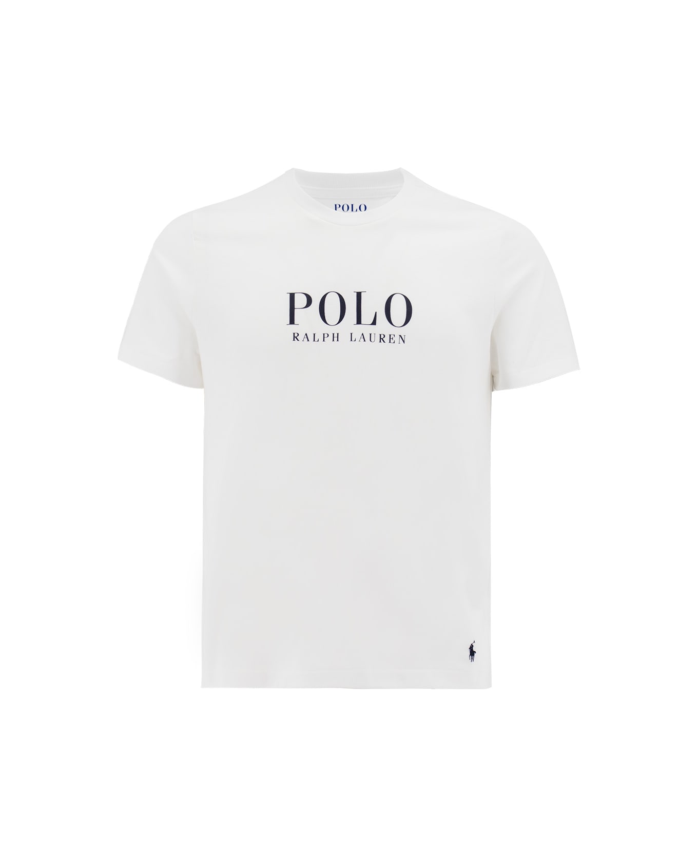 Ralph Lauren Logo-printed Crewneck T-shirt - WHITE