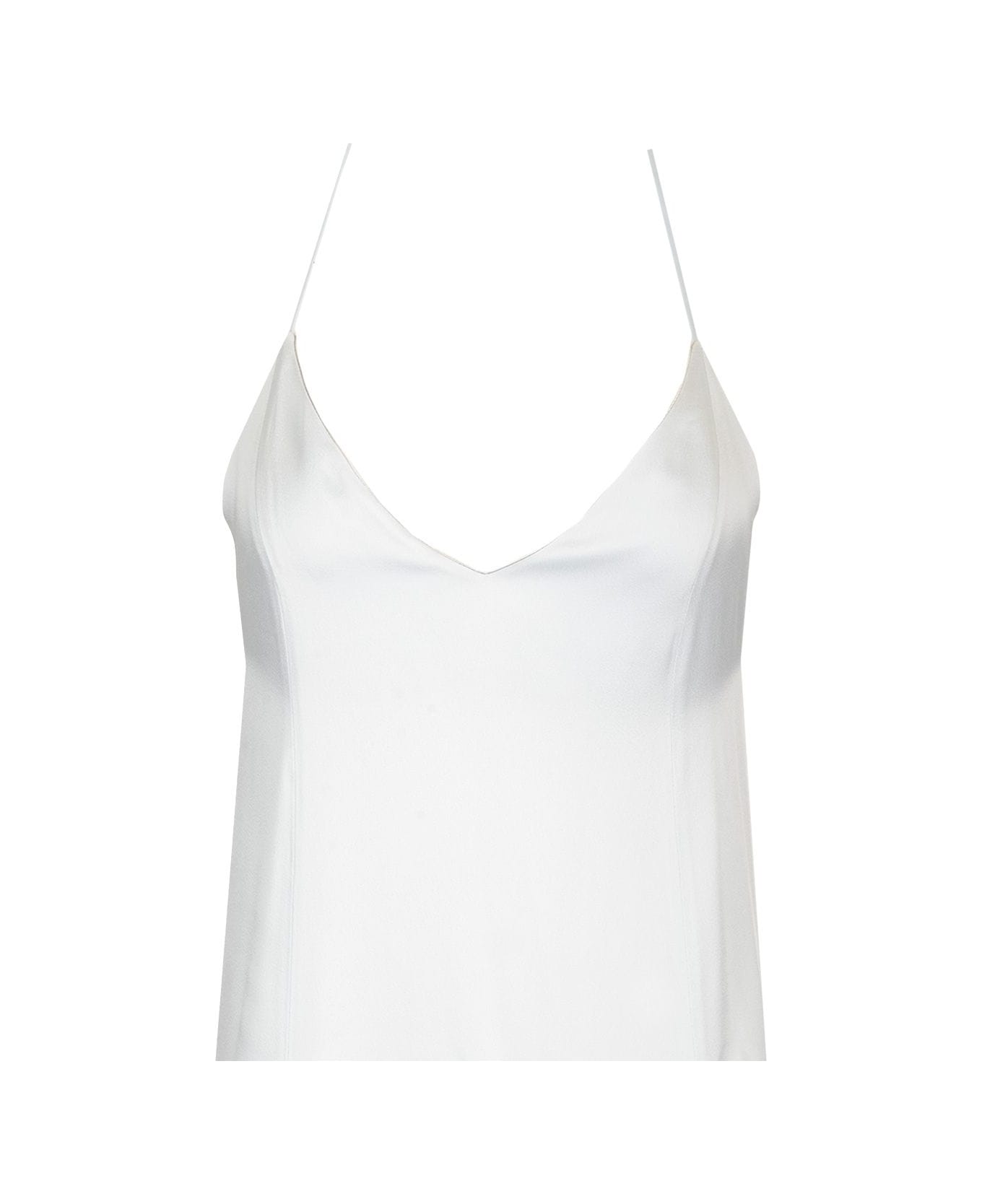 Forte_Forte Long Slip Dress - Light blue