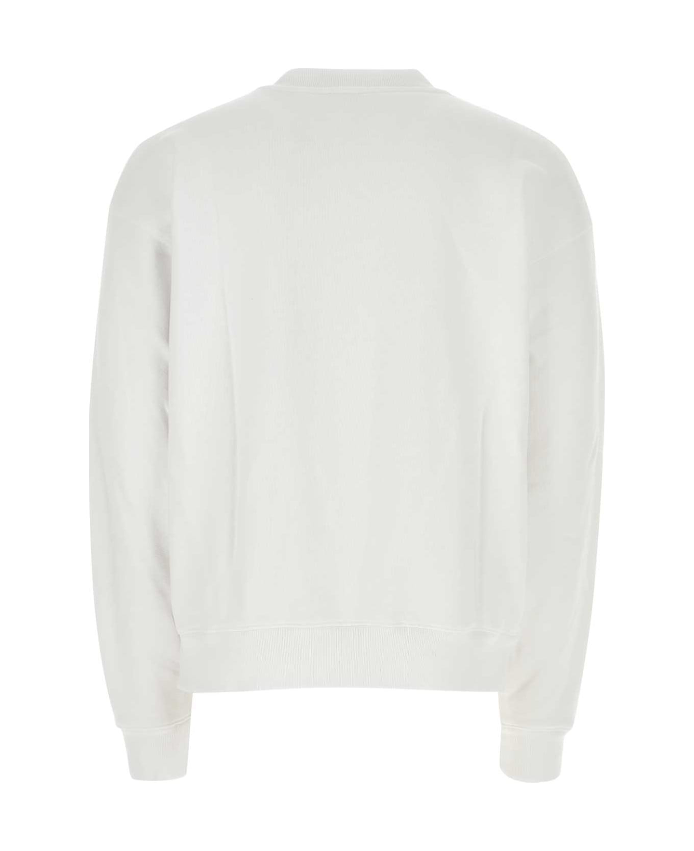 Off-White White Cotton Sweatshirt - 0110