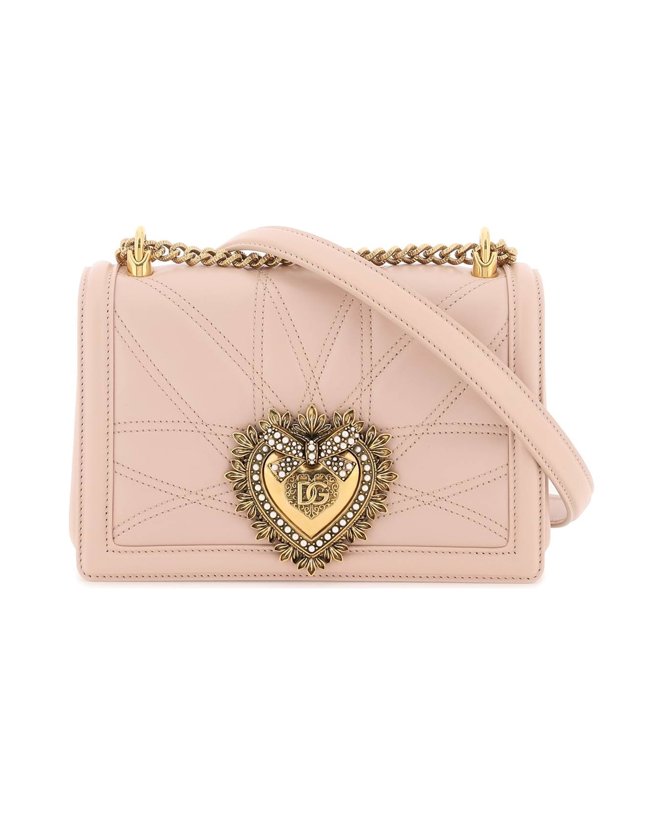 Dolce & Gabbana Devotion Shoulder Bag - CIPRIA 1 (Pink)