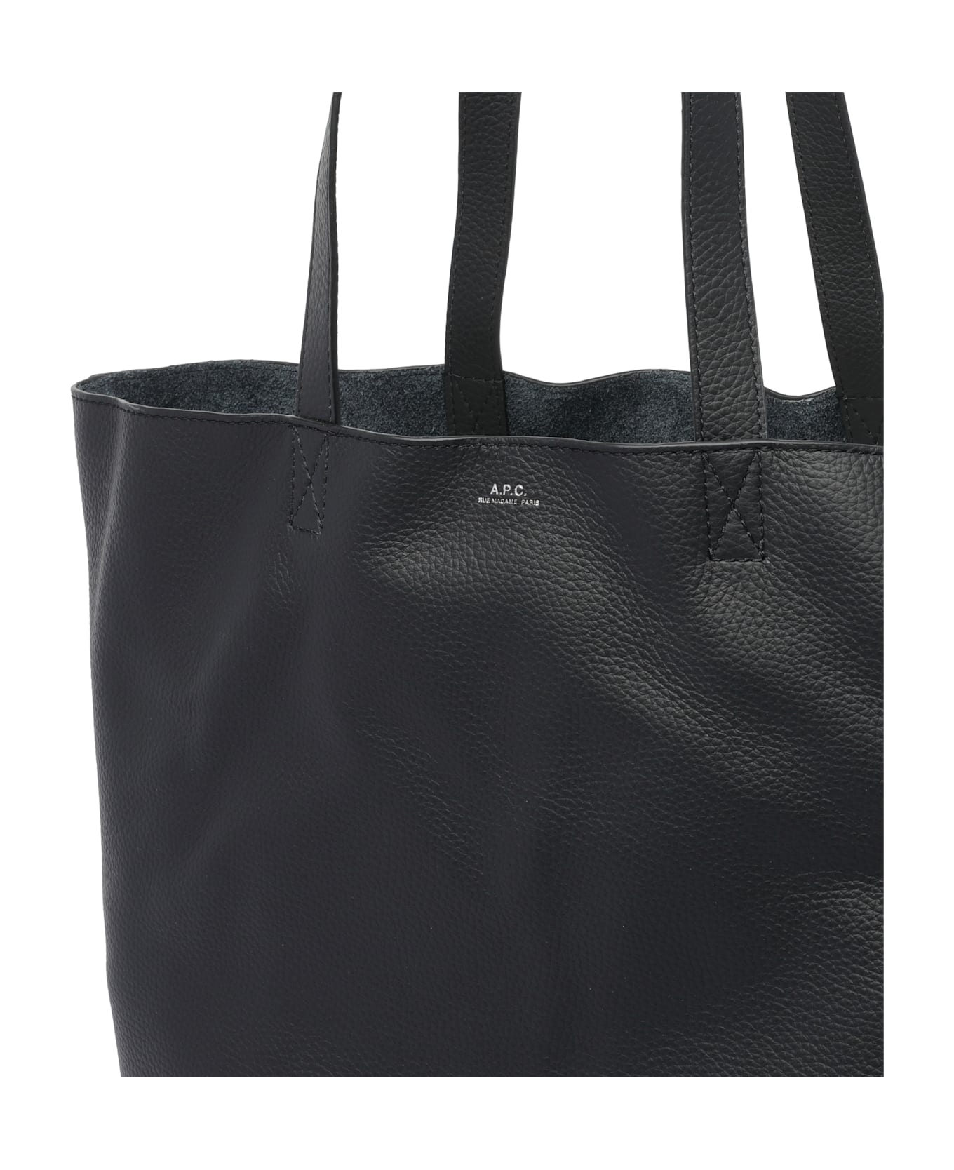 A.P.C. Maiko Medium Shopper Bag - Black