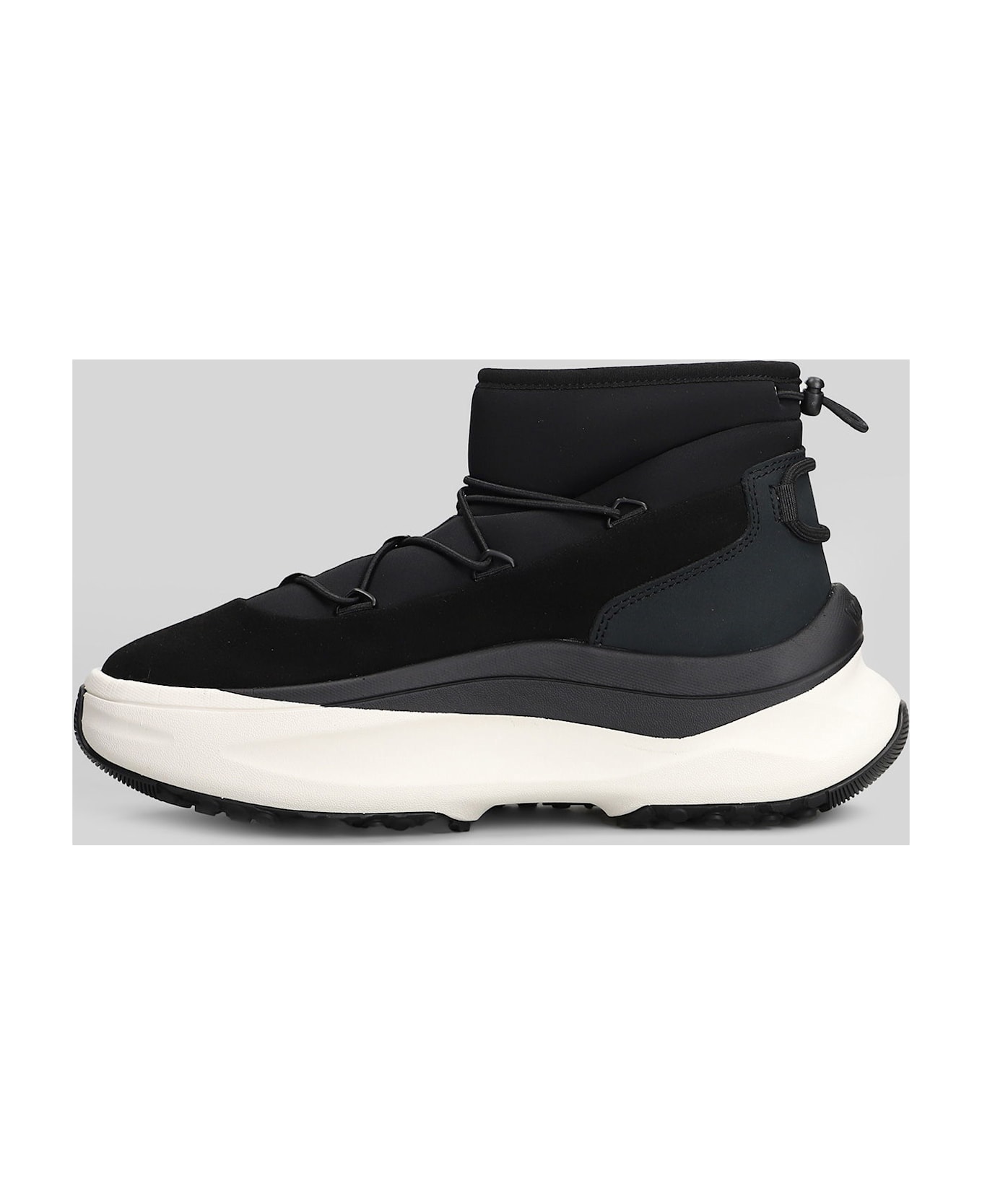 Moon Boot Mb Moon247 Slip On Sneakers In Black Polyester - black