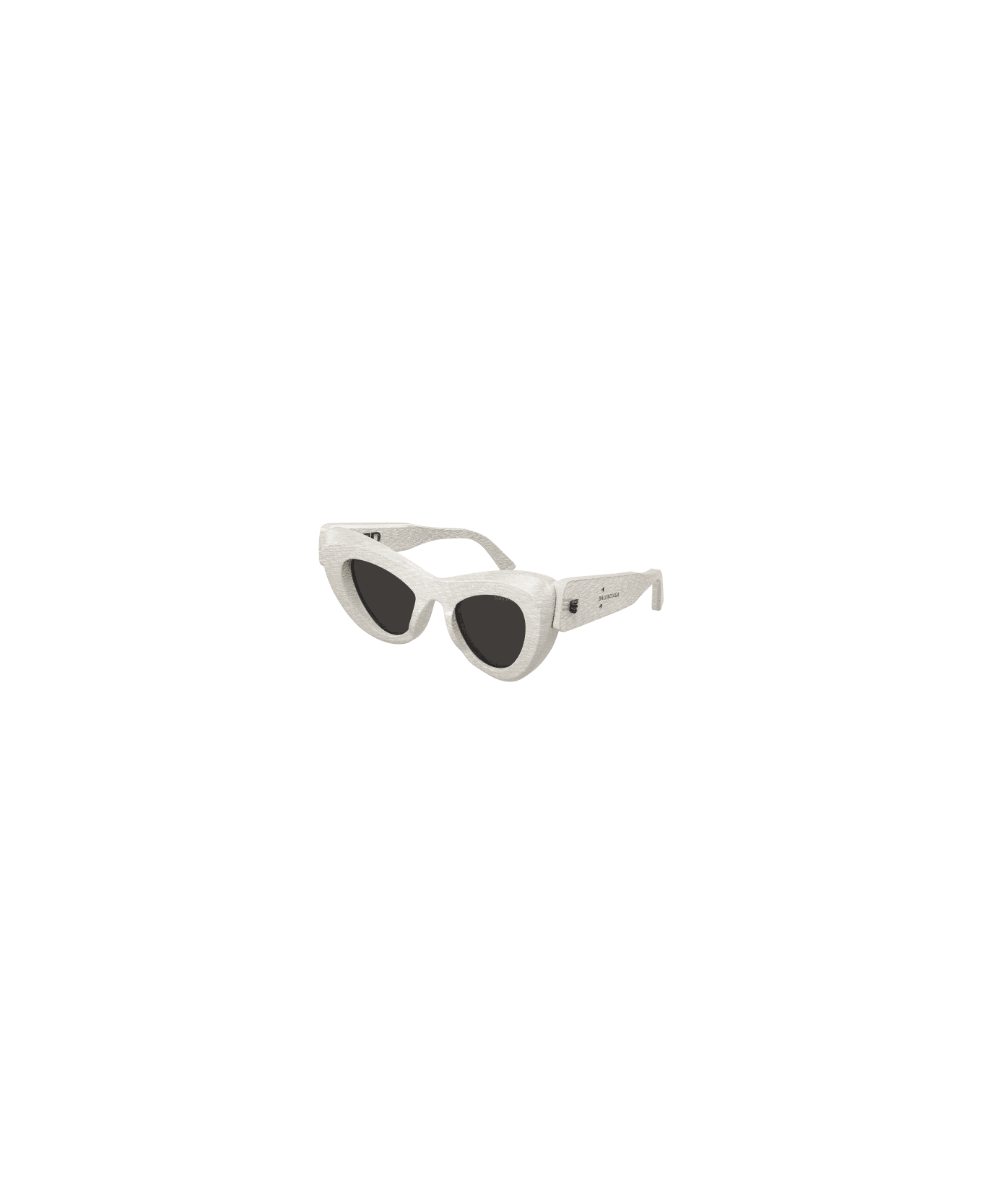 Balenciaga Eyewear BB0204S Sunglasses - White White Grey