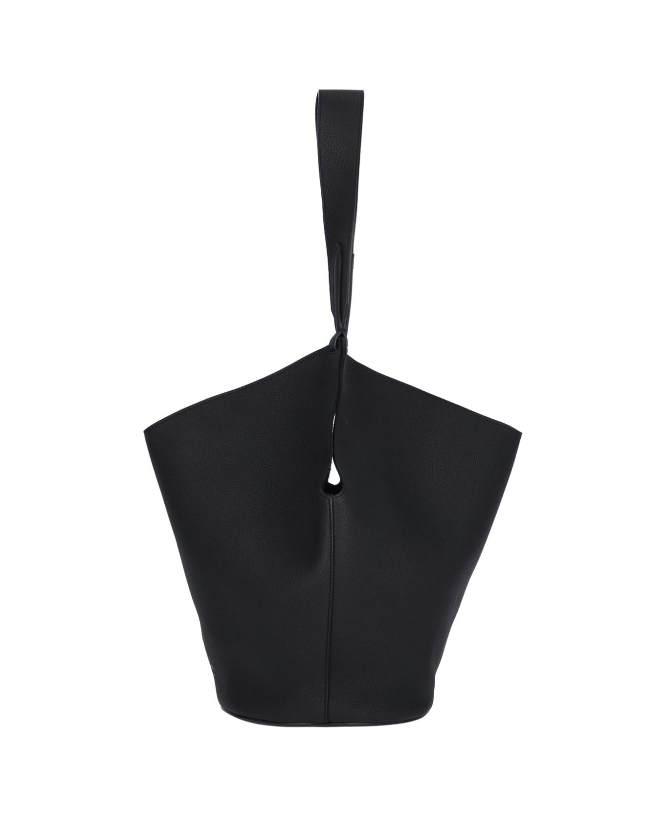 Khaite 
lotus
 Small Tote Bag - BLACK