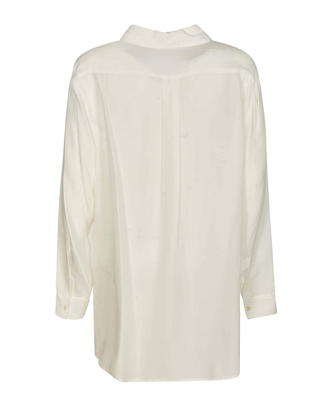 Parosh Long-sleeved Shirt - Cream シャツ
