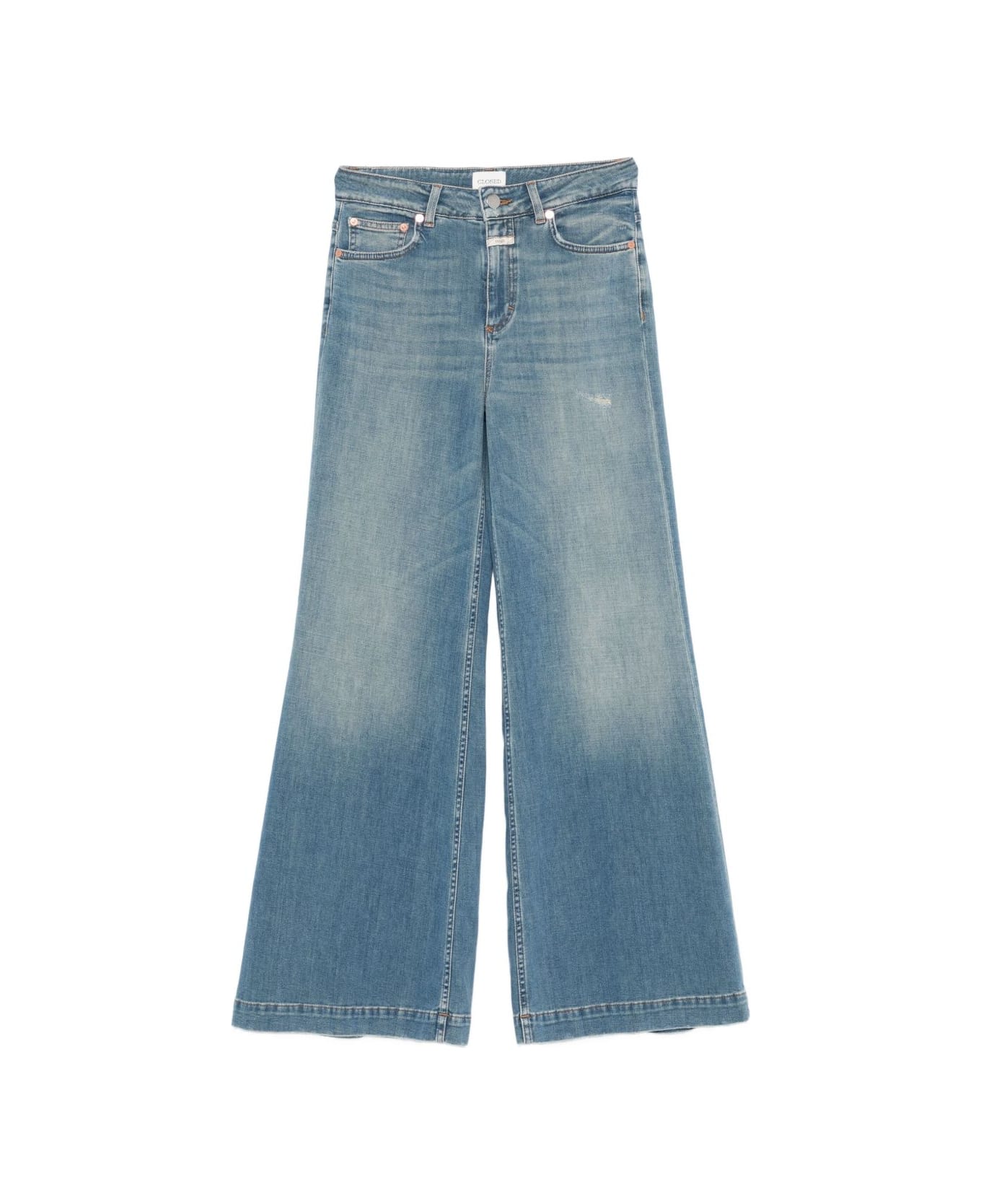 Closed Glow Up Denim Cotton Jeans - mid blue