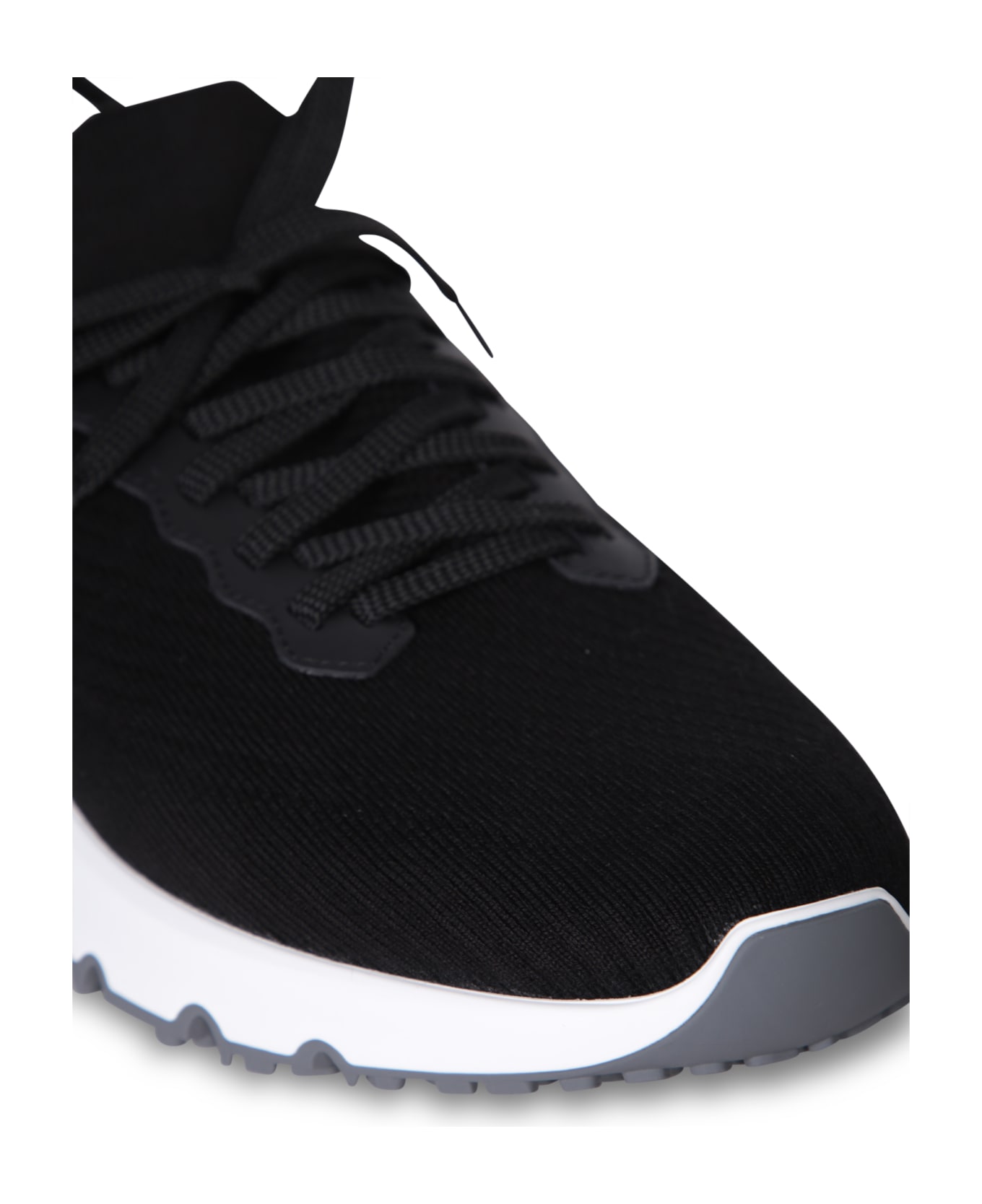 Brunello Cucinelli Low Knit Black Sneakers - Black スニーカー