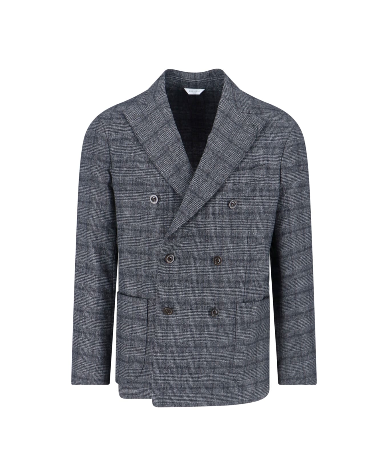Boglioli Double-breasted Blazer - Gray