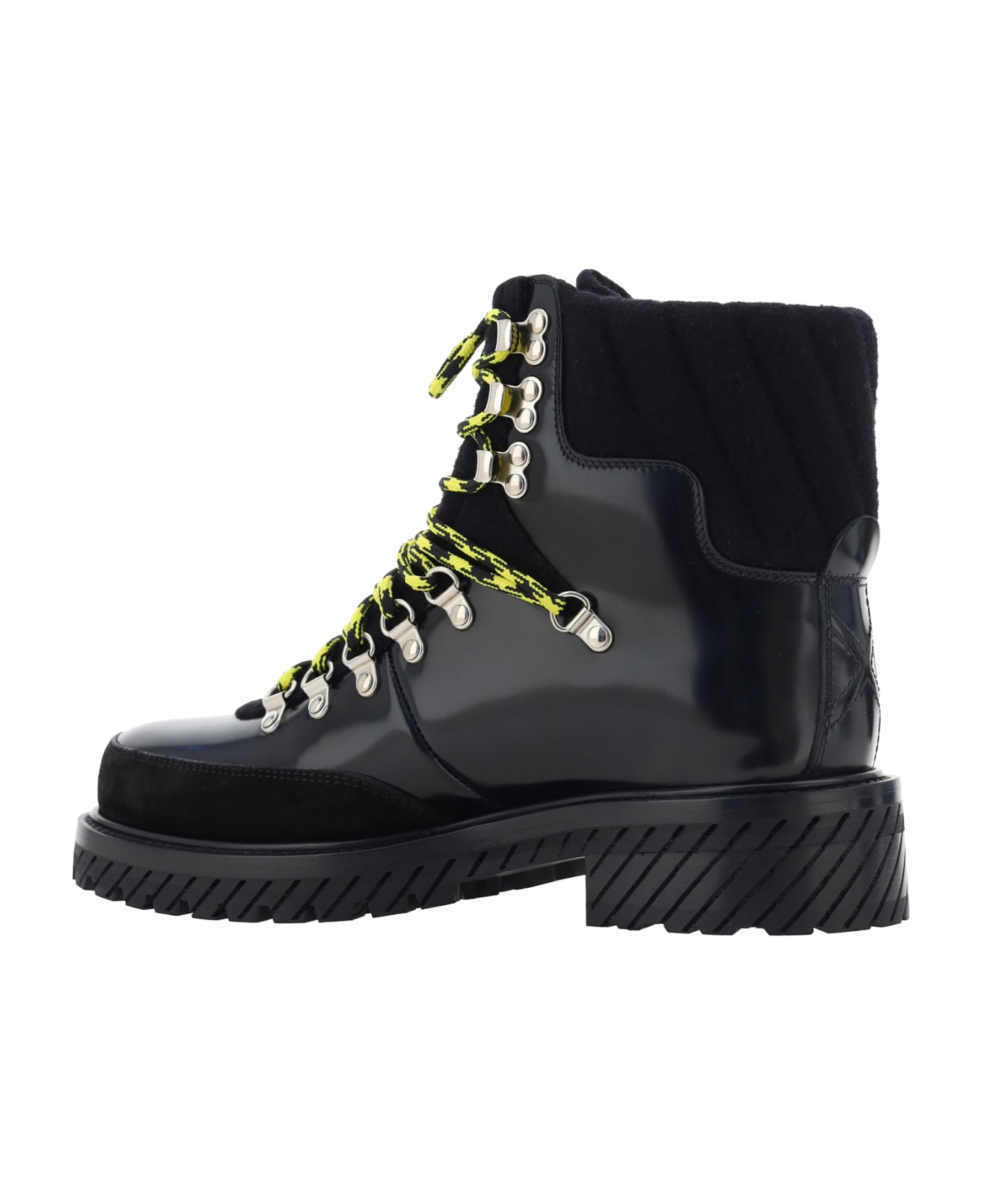 Off-White Gstaad Lace-up Boots - Black Blac