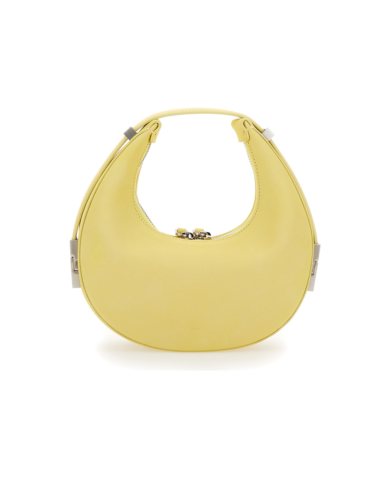 OSOI 
mini Toni
 Yellow Shoulder Bag With Engraved Logo In Leather Woman - Yellow