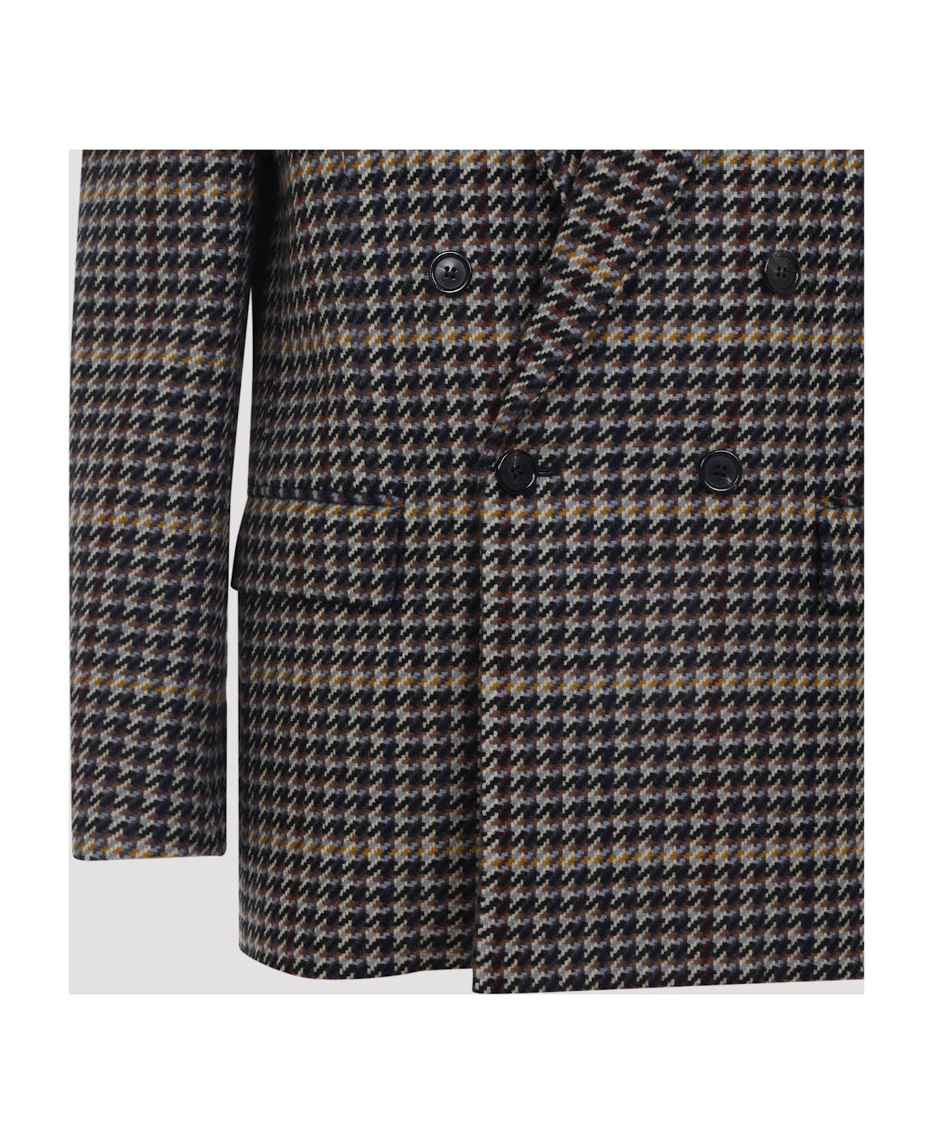Saint Laurent Wool Jacket - Multicolore