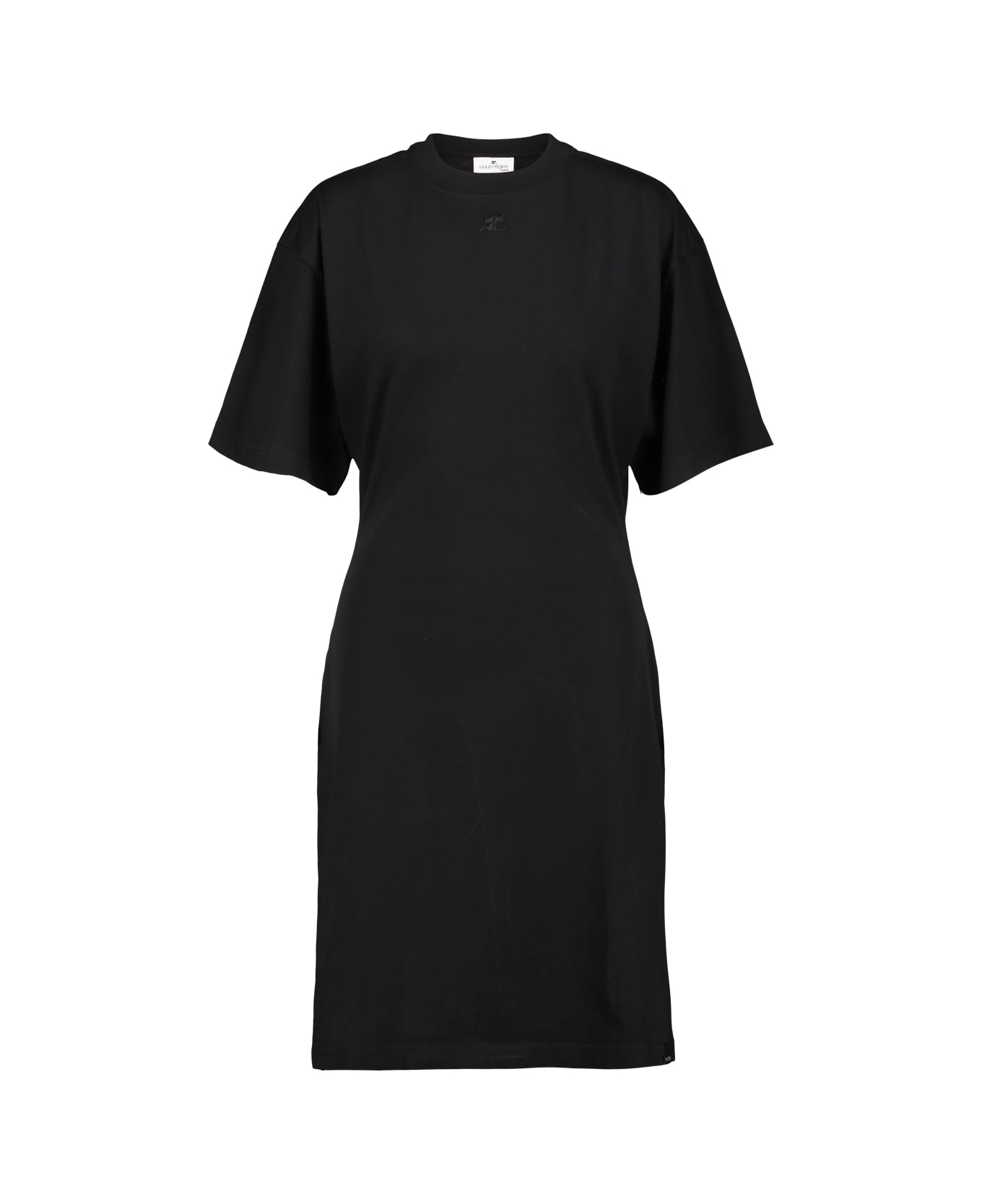 Courrèges Ac Mini Dress - Black