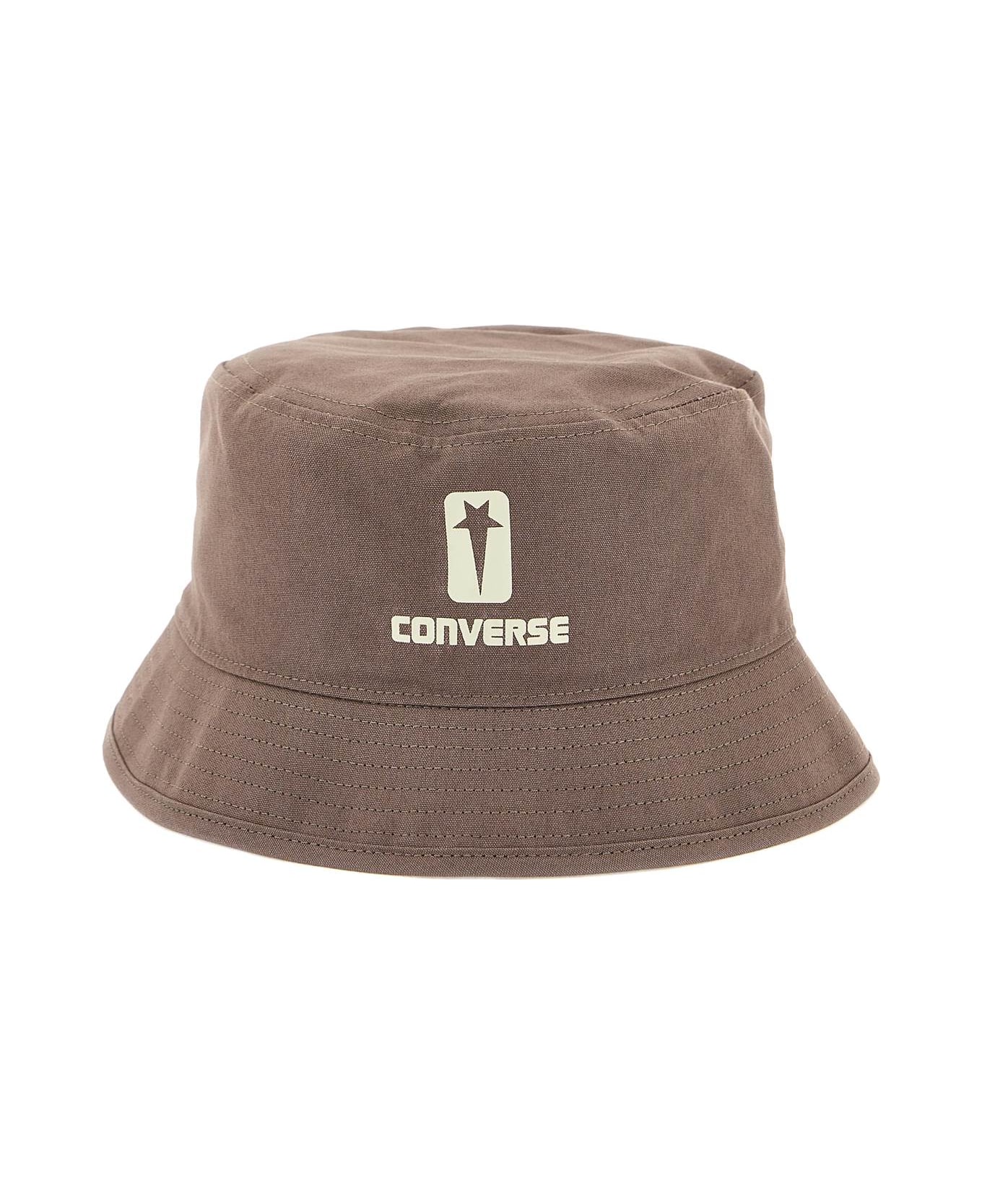 Rick Owens Cotton Bucket Hat - DUST (Grey)
