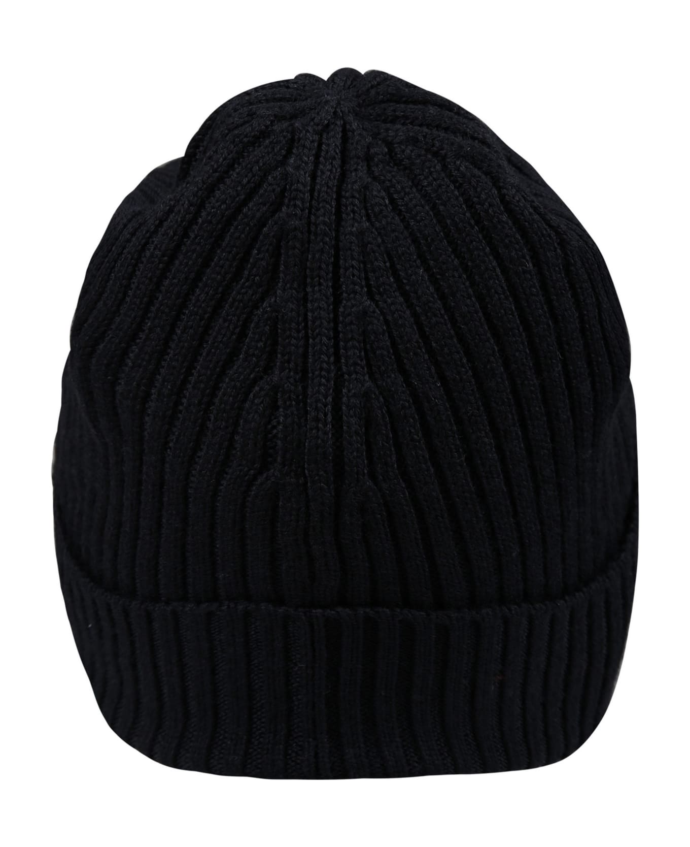 Lacoste Black Hat For Boy With Patch Of The Iconic Logo - Black