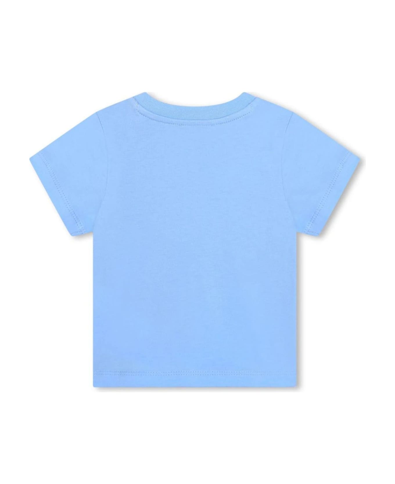 Kenzo Kids T-shirts And Polos Clear Blue - Clear Blue Tシャツ＆ポロシャツ