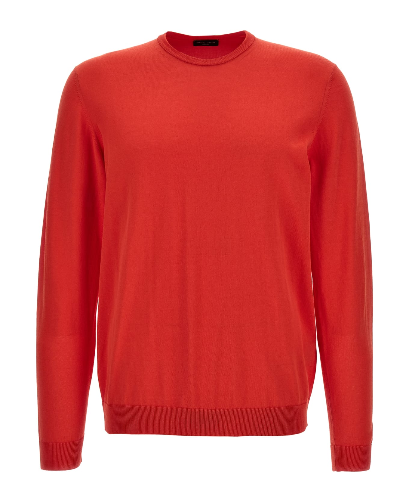 Roberto Collina Cotton Sweater - Orange