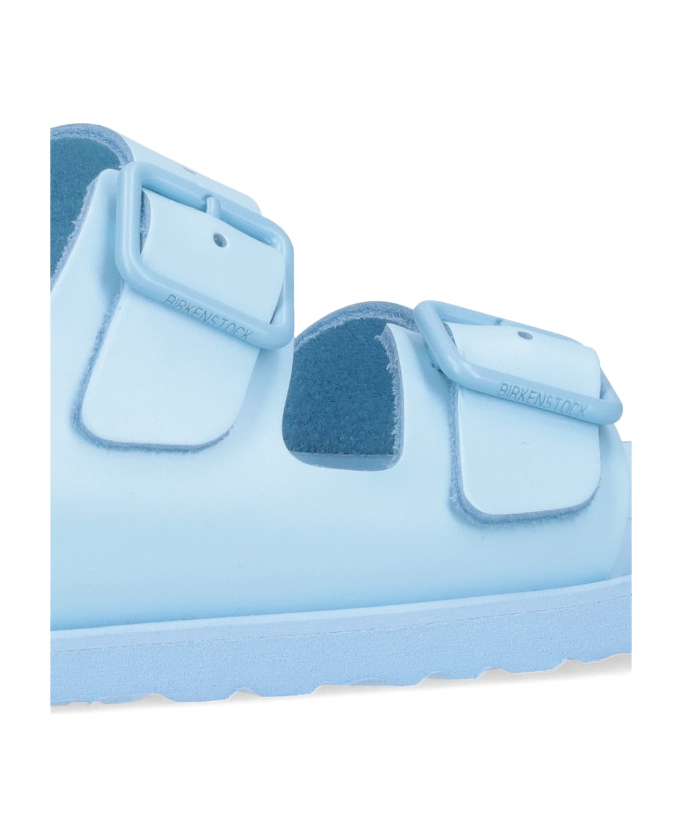 Birkenstock 'arizona Powder' Sandals - Light Blue