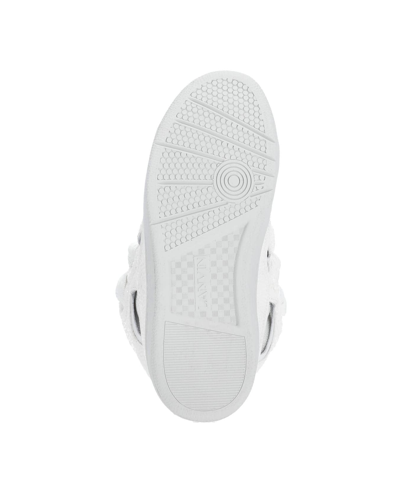 Lanvin Curb Sneakers - White