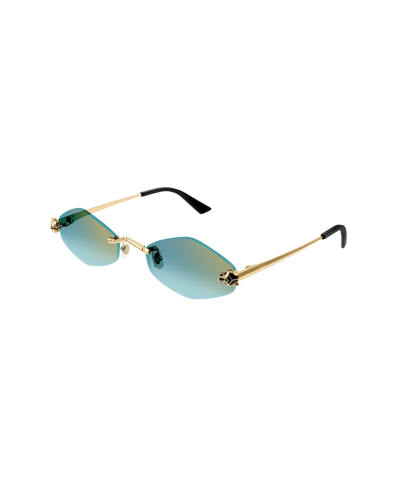 Cartier Eyewear Ct0433s 003 Sunglasses - Oro