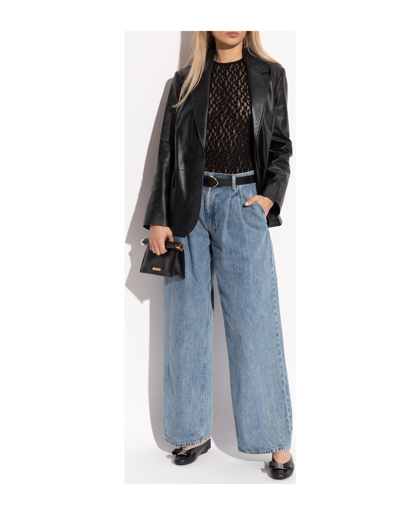 Ferragamo Ballet Flats 
vanna
 - Black