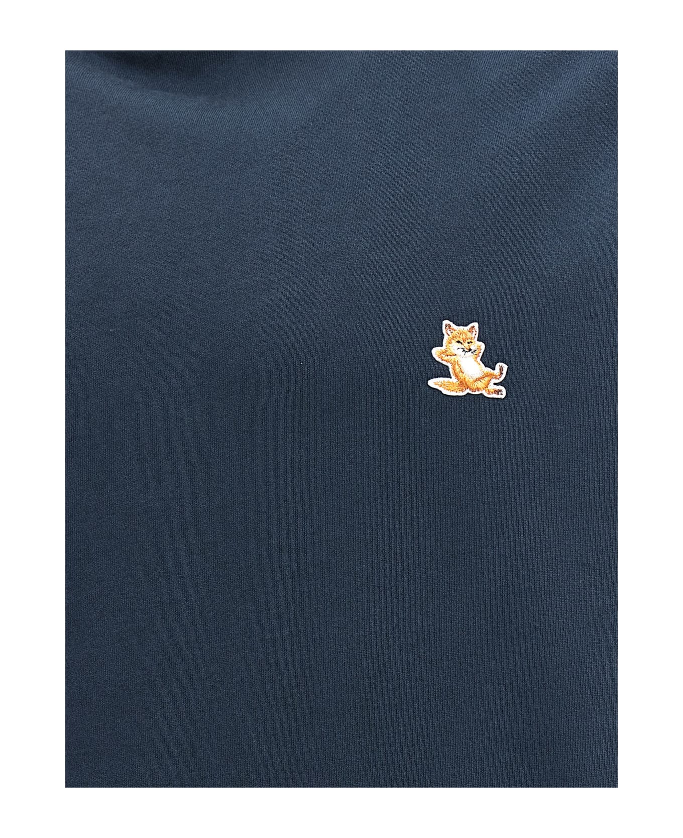 Maison Kitsuné 'chillax Fox' Hoodie - Blue