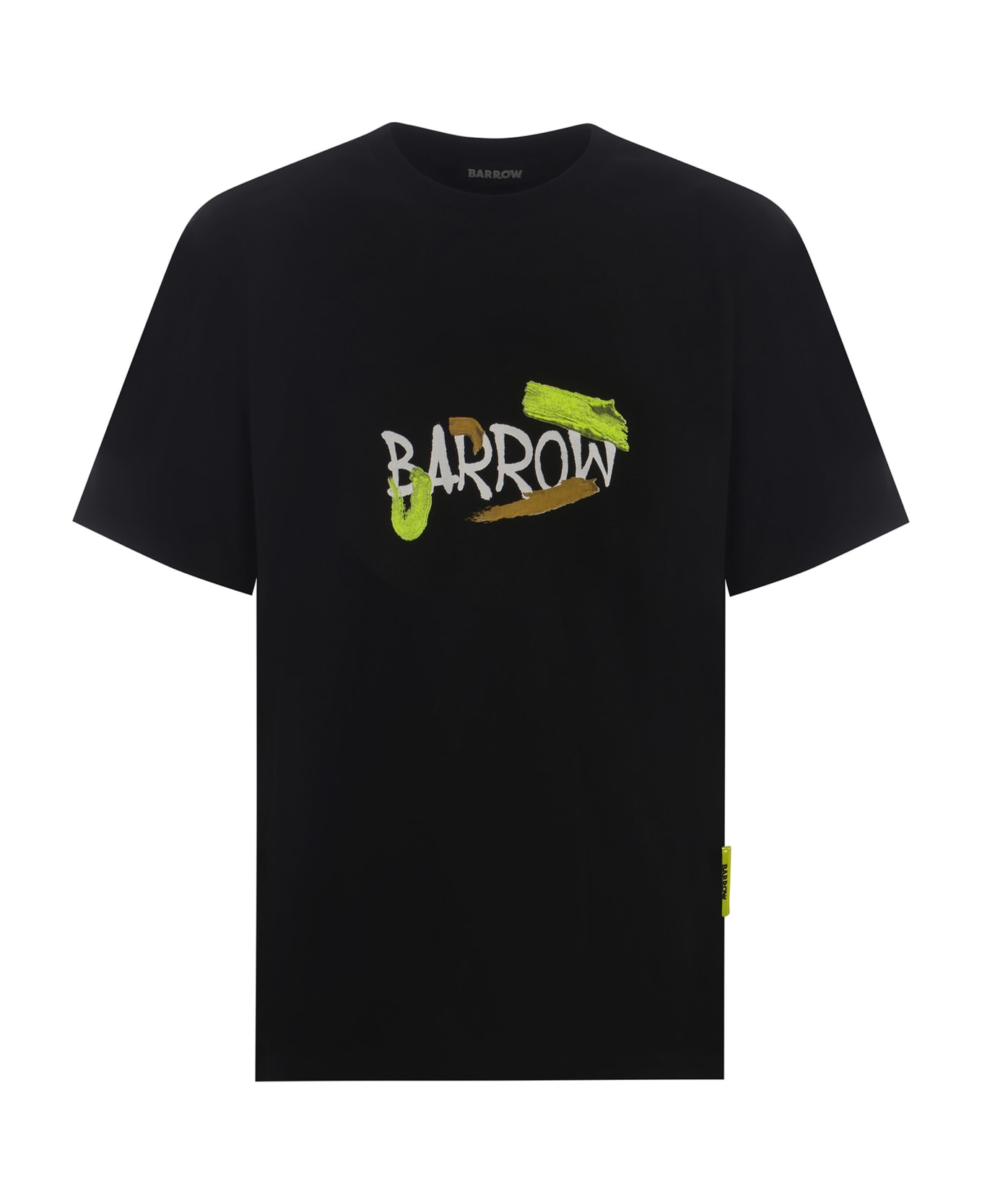 Barrow T-shirt Barrow "smile" Made Of Cotton - Nero