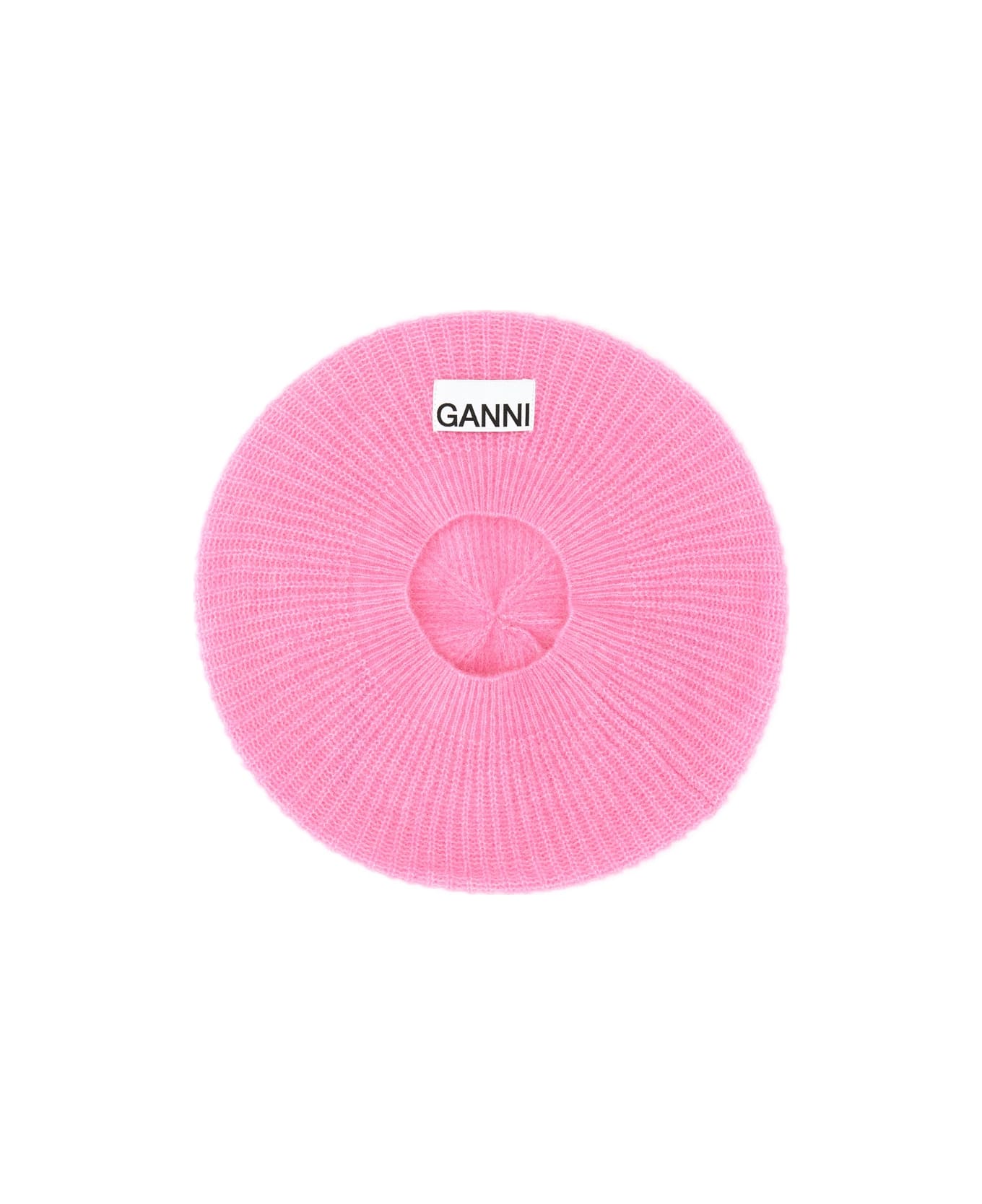 Ganni Cap With Logo - FUCHSIA 帽子