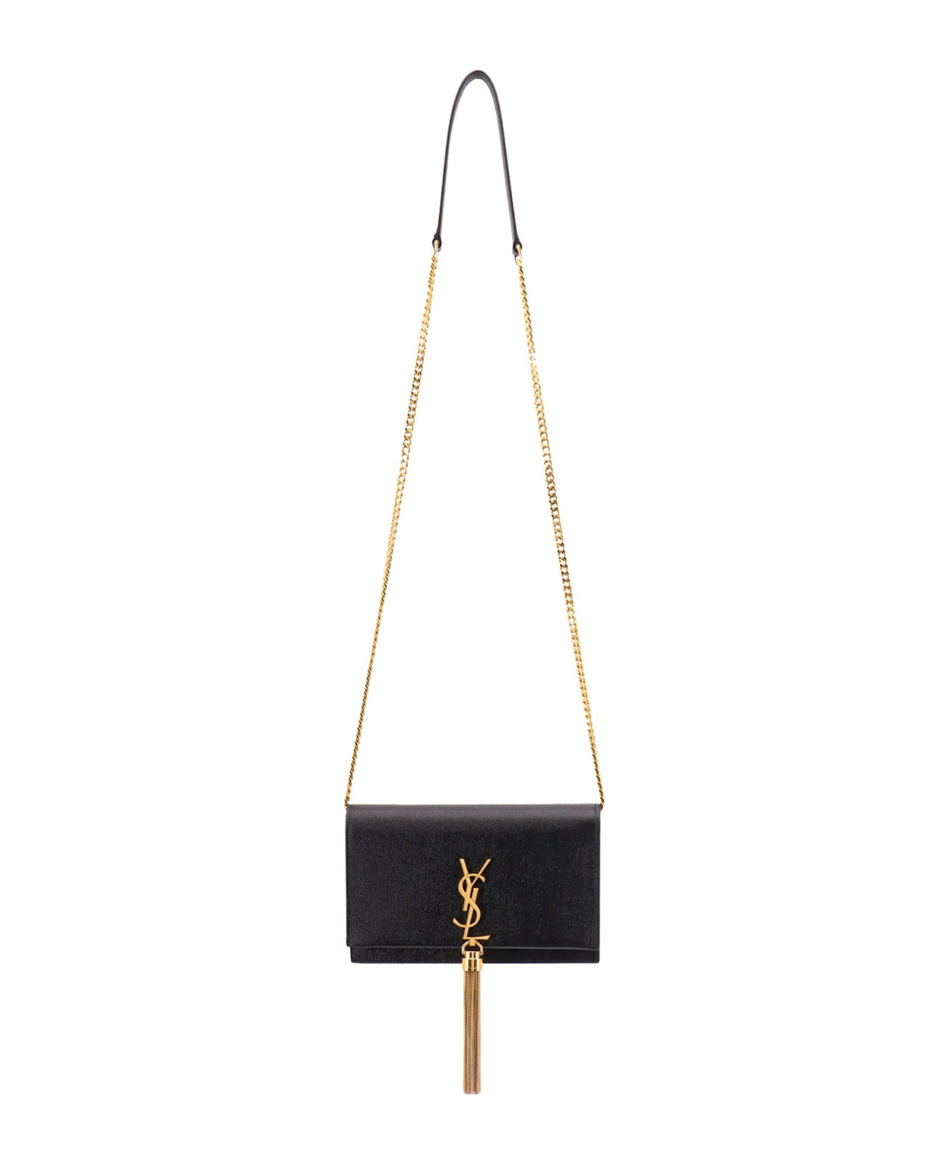 Saint Laurent Kate Wallet - BLACK