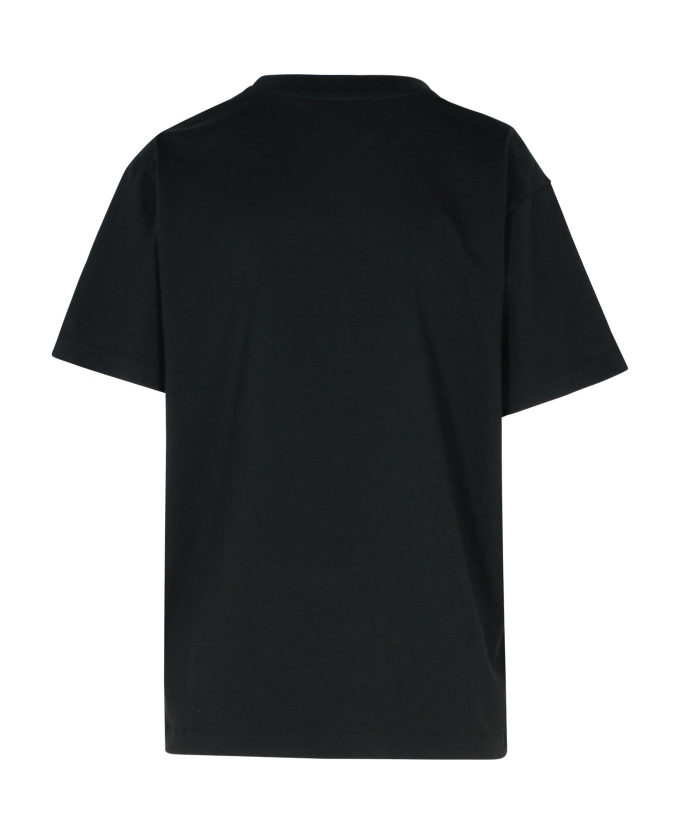 M05CH1N0 Jeans Black Cotton T-shirt - Black