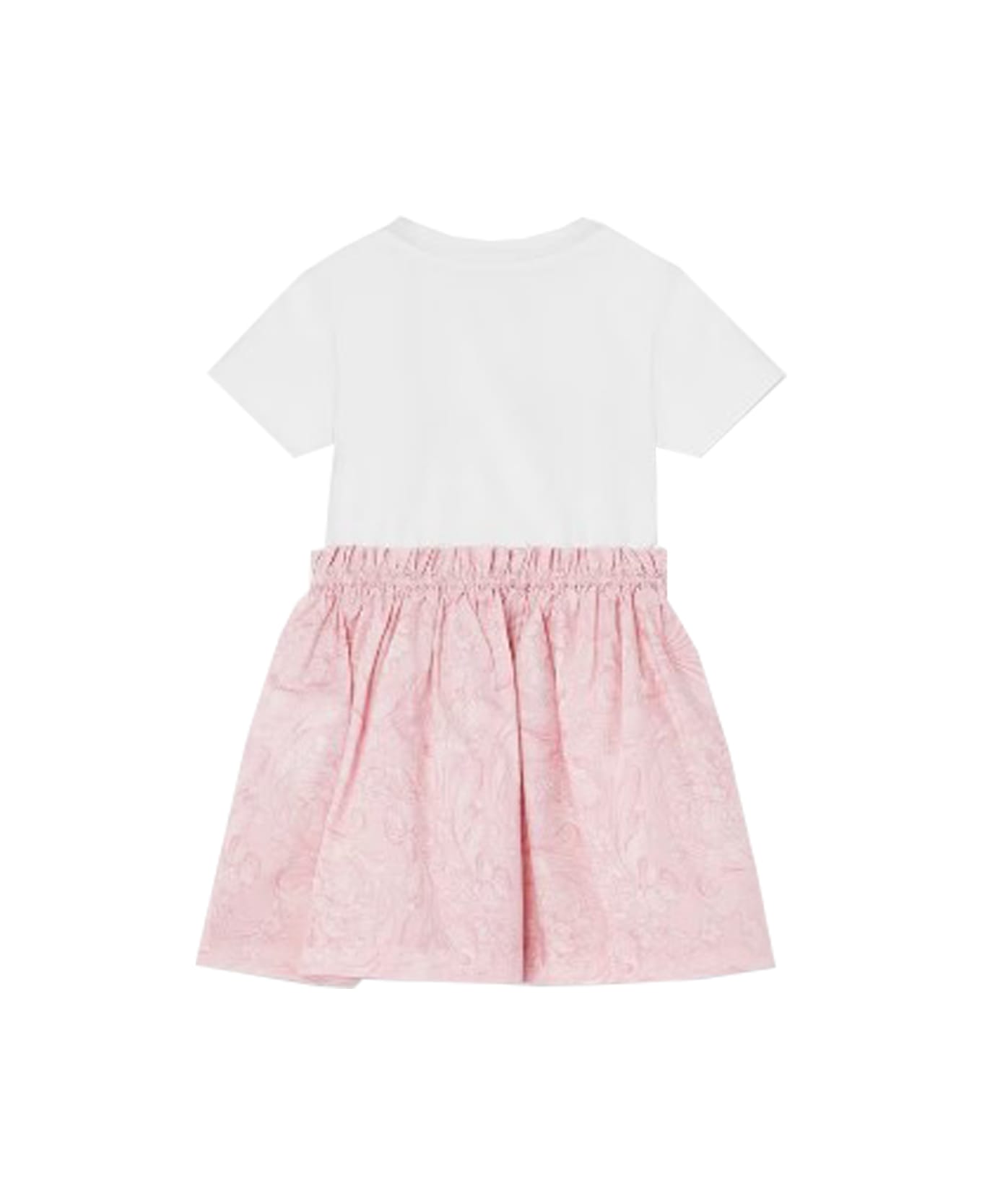 Versace Barocco Baby T-shirt Dress - Rose