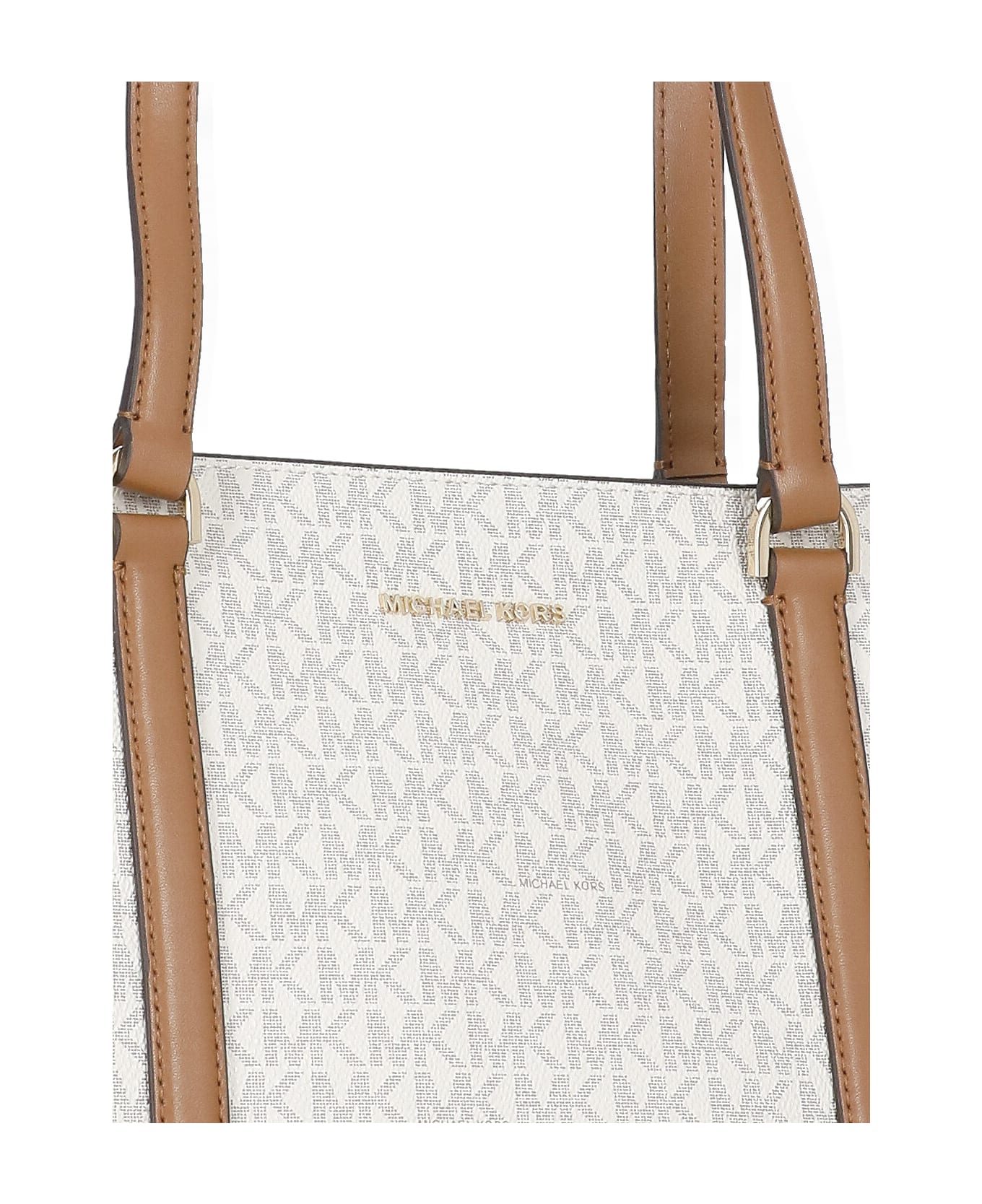 MICHAEL Michael Kors Temple Shopping Bag - Ivory