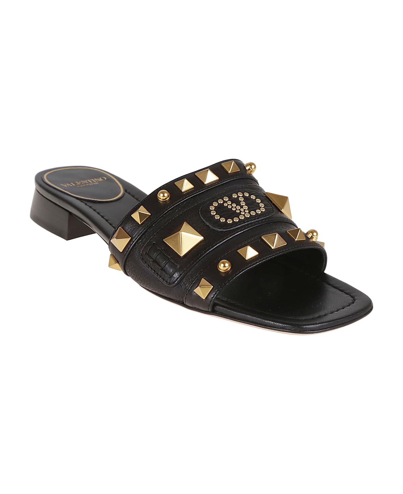 Valentino Garavani Slide Vg Plaster Caster T. 20 - No Nero