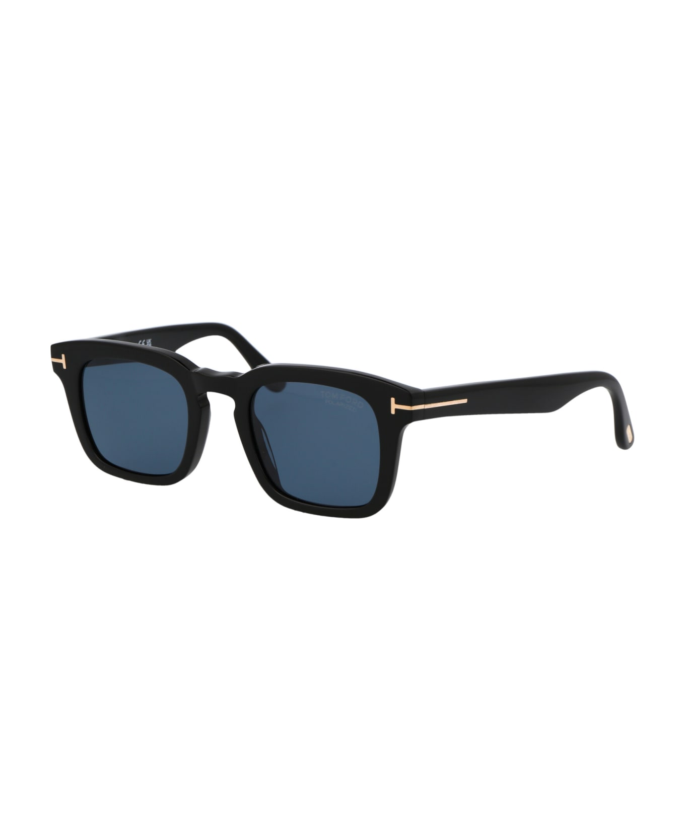 Tom Ford Eyewear Dax Sunglasses - 01V Nero Lucido / Blu