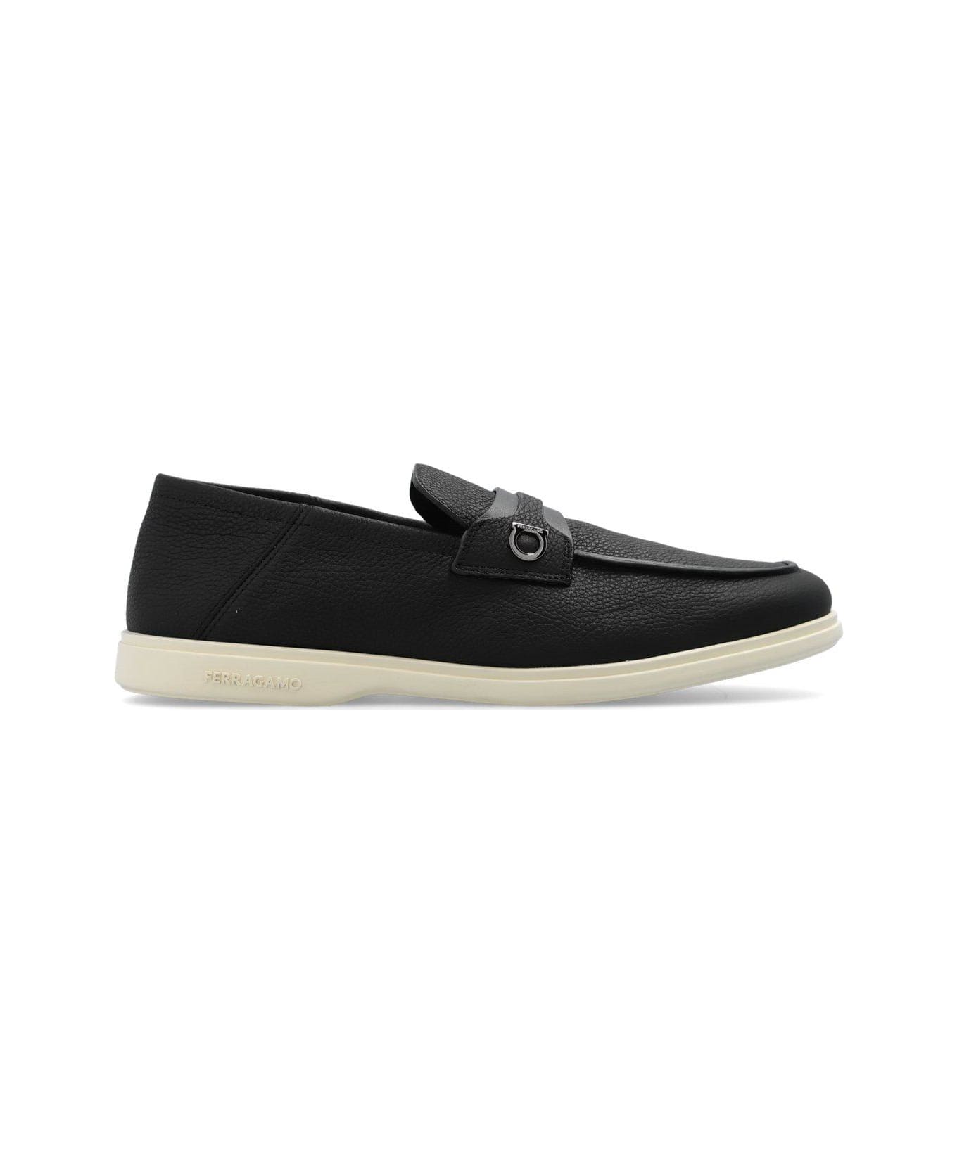 Ferragamo Gancini Ornament Loafers