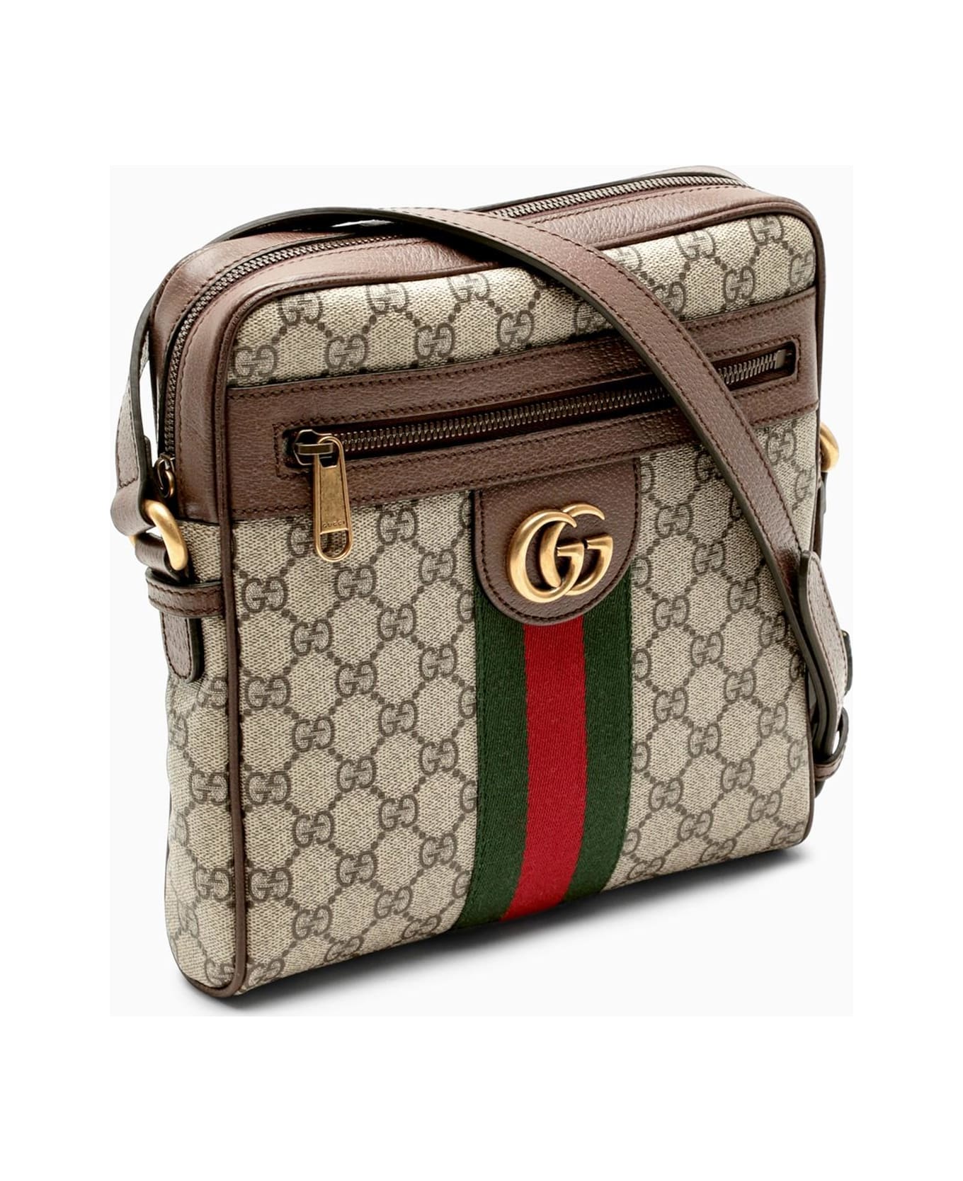 Gucci Small Ophidia Gg Supreme Bag - Beige