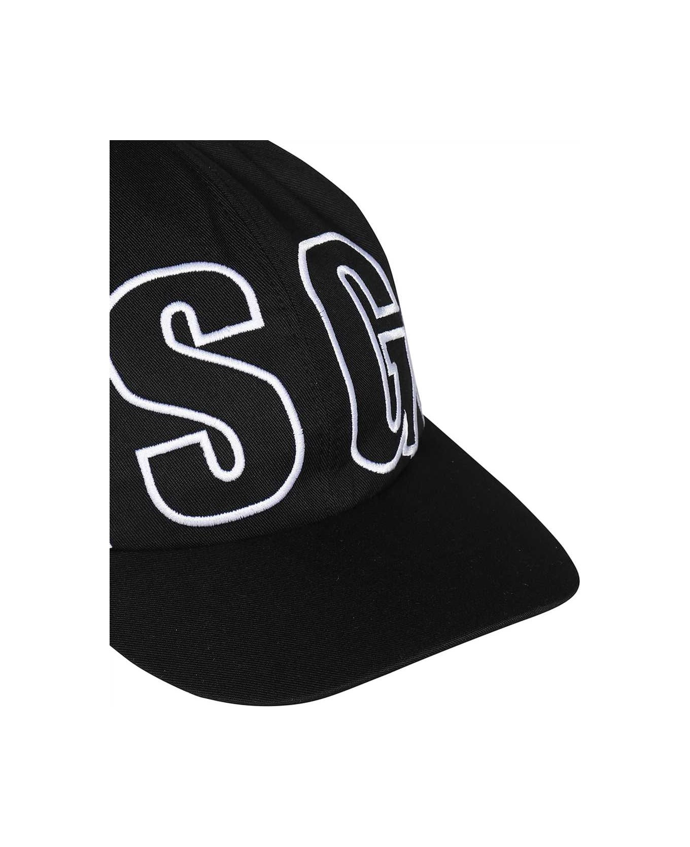 MSGM Logo Baseball Cap - black 帽子